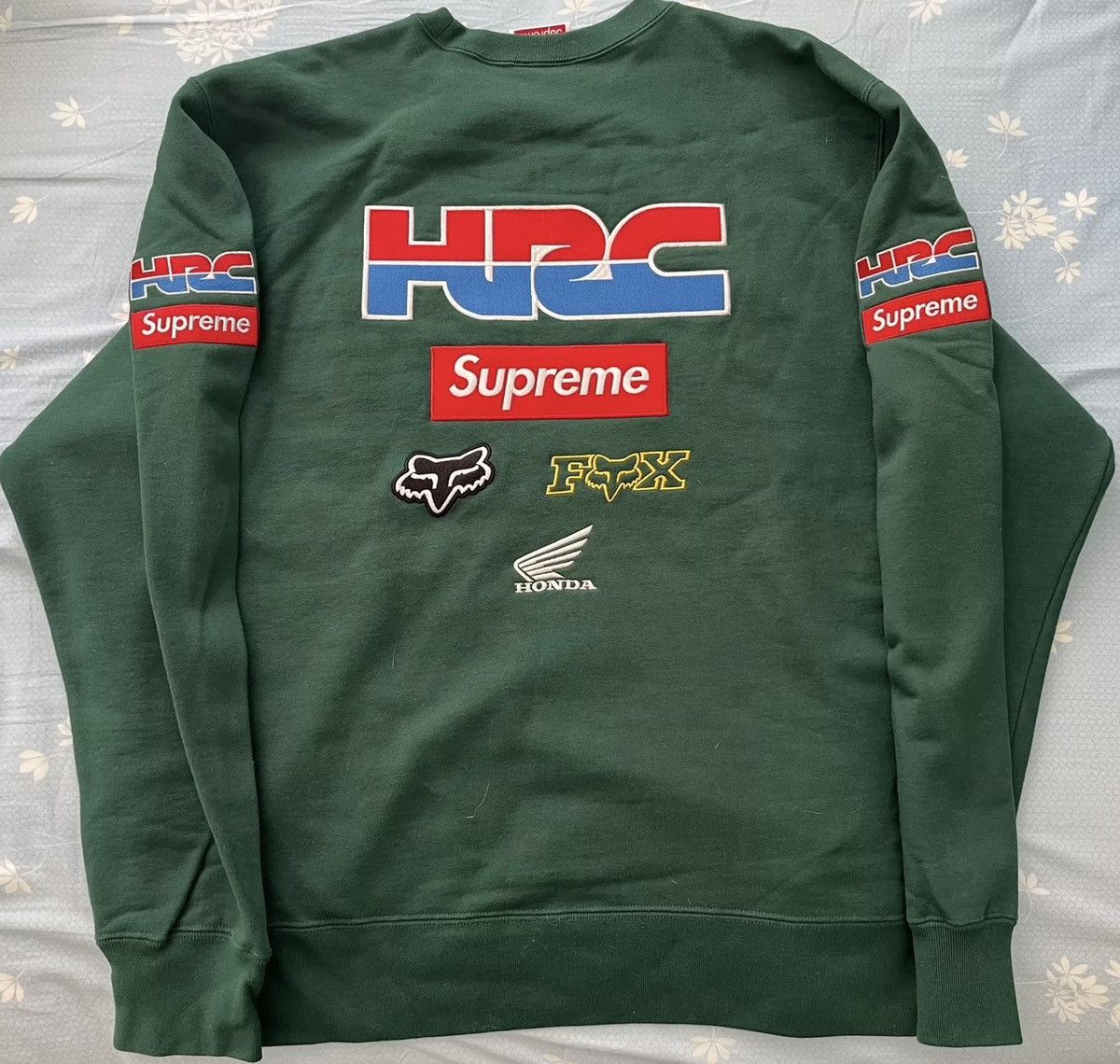 Fox Racing × Honda × Supreme Supreme Honda Fox racing crewneck Size US XL / EU 56 / 4 - 2 Thumbnail