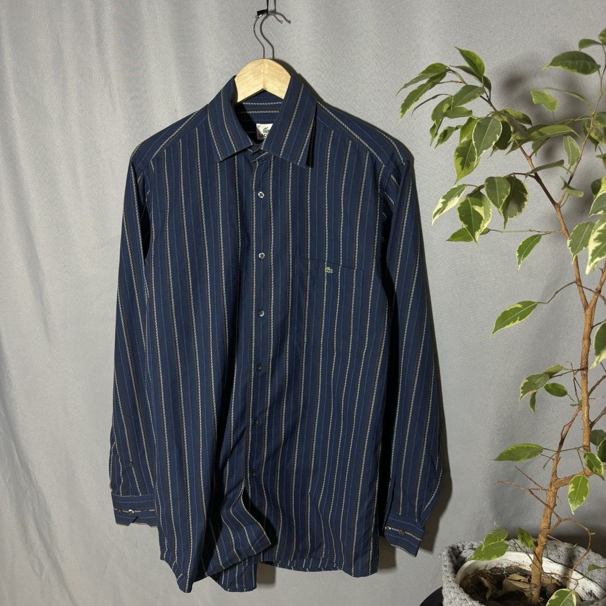 Lacoste Lacoste vintage shirt rare cotton button up Size US S / EU 44-46 / 1 - 5 Thumbnail