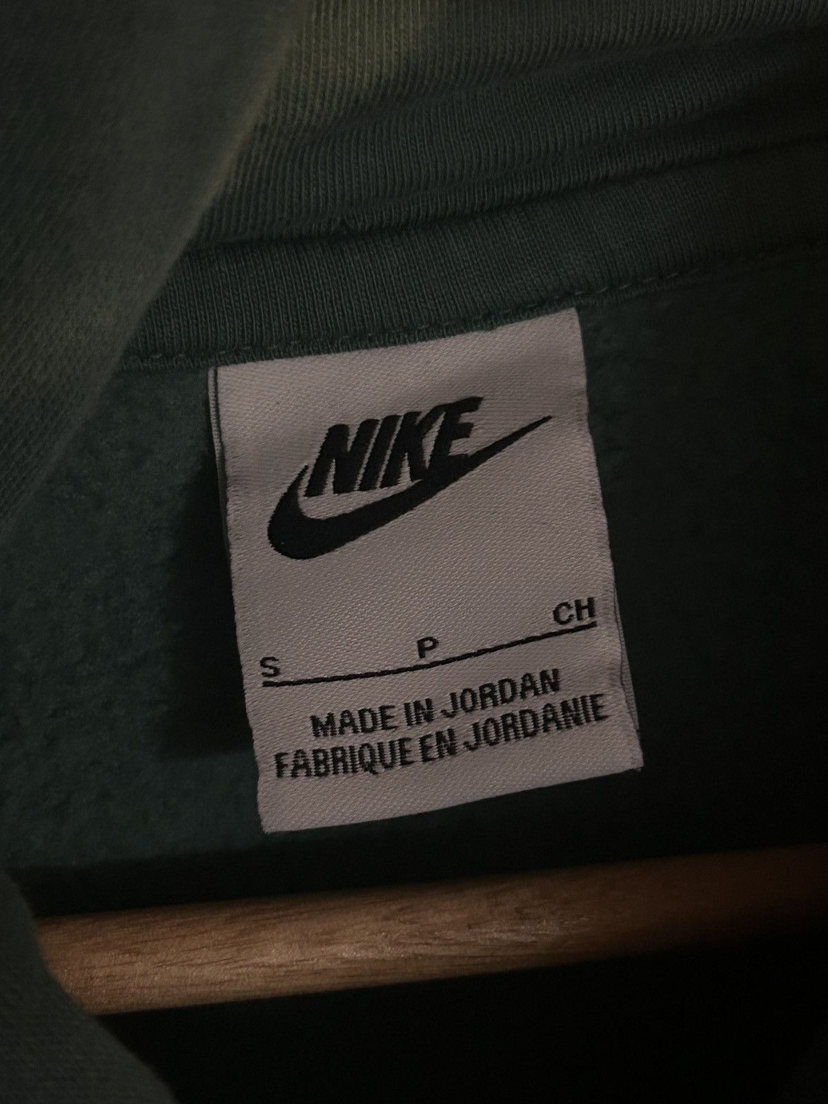 Nike Nike Brown Center Swoosh Hoodie Size US S / EU 44-46 / 1 - 5 Thumbnail