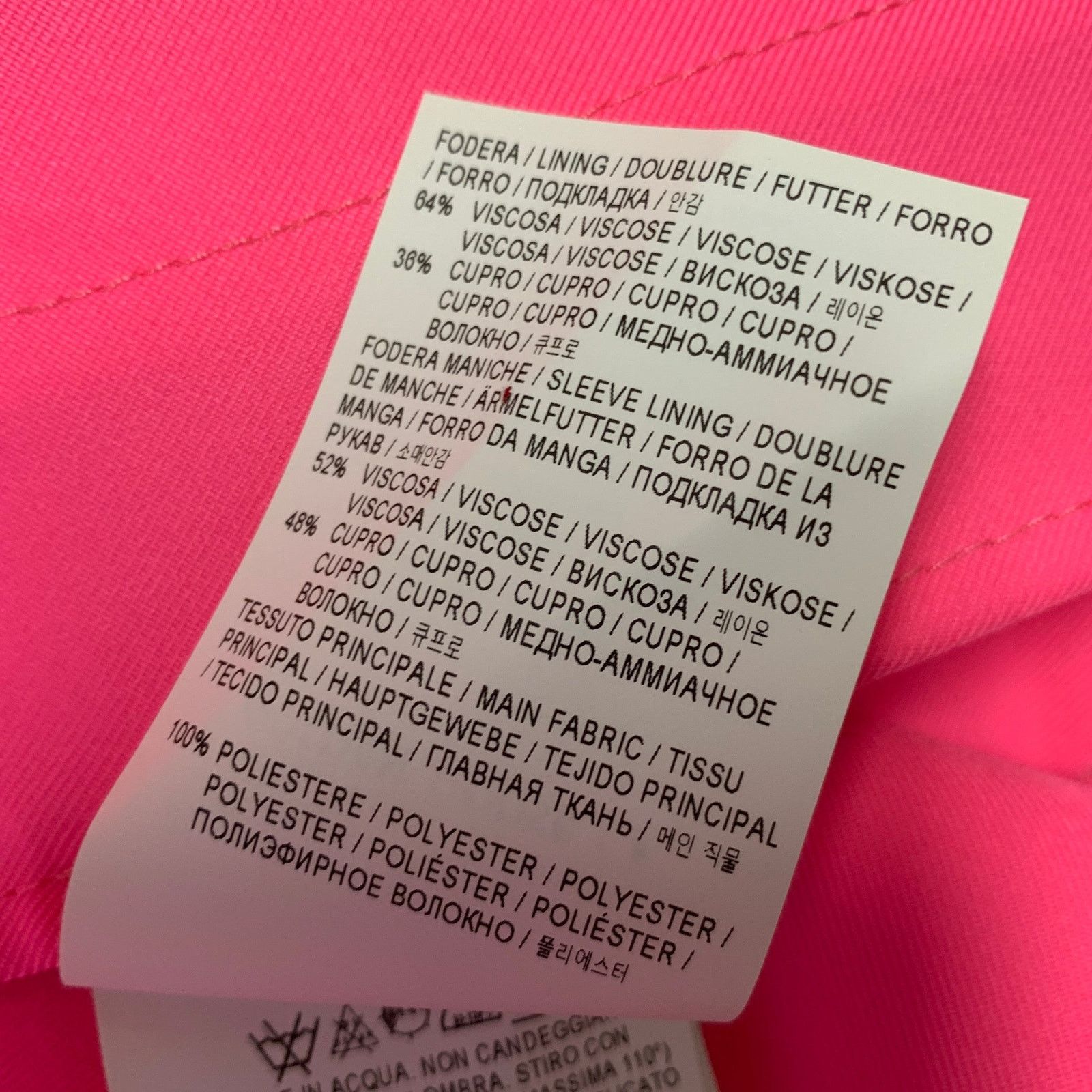 Golden Goose GOLDEN GOOSE Size S Pink Polyester Trench Coat Size S / US 4 / IT 40 - 10 Thumbnail