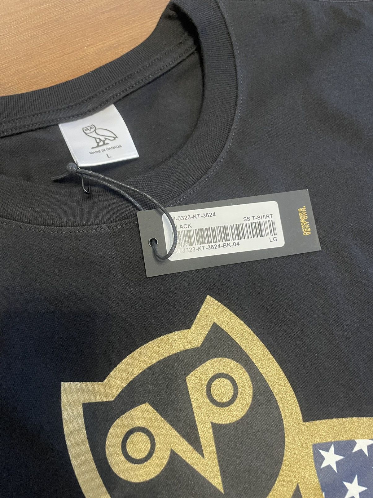 October's Very Own OVO USA UNITED STATES AMERICA OG OWL SHIRT Size US L / EU 52-54 / 3 - 3 Thumbnail