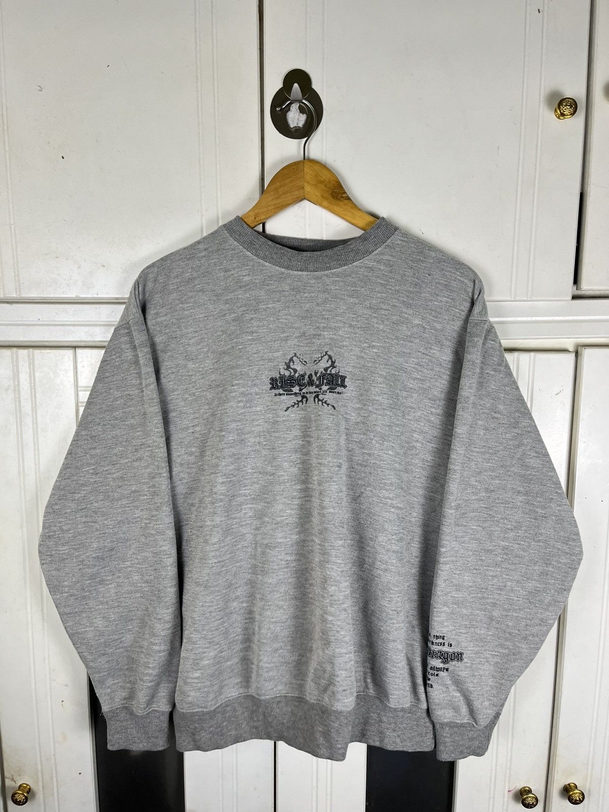 Japanese Brand Vintage Rise&Fall Sweatshirt Size US M / EU 48-50 / 2 - 2 Thumbnail