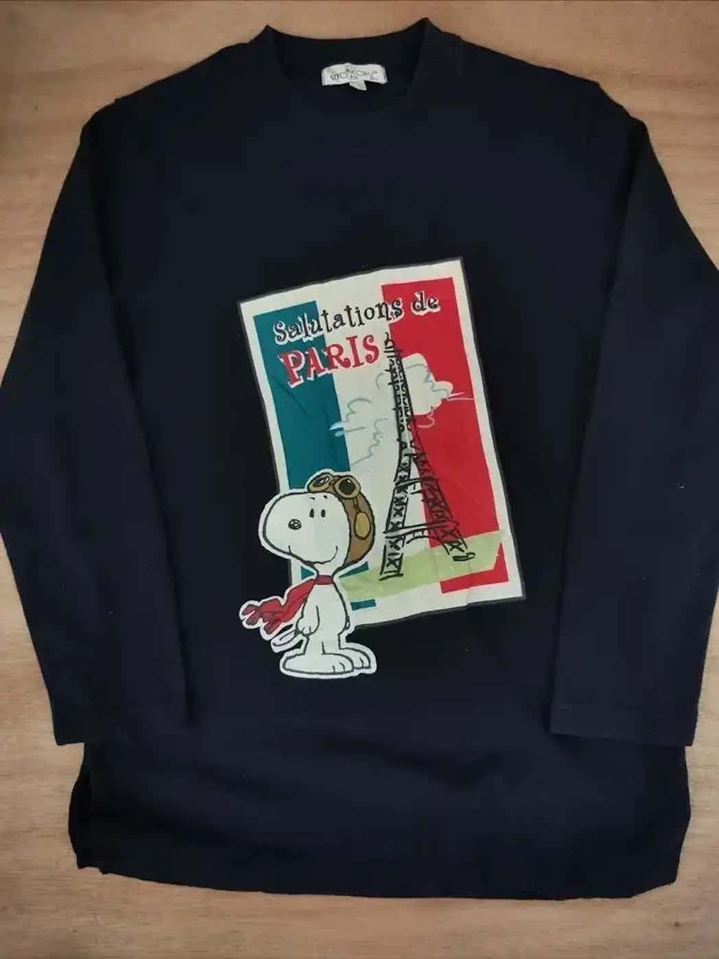 Vintage Vintage snoopy sweatshirt Size US S / EU 44-46 / 1 - 1 Thumbnail