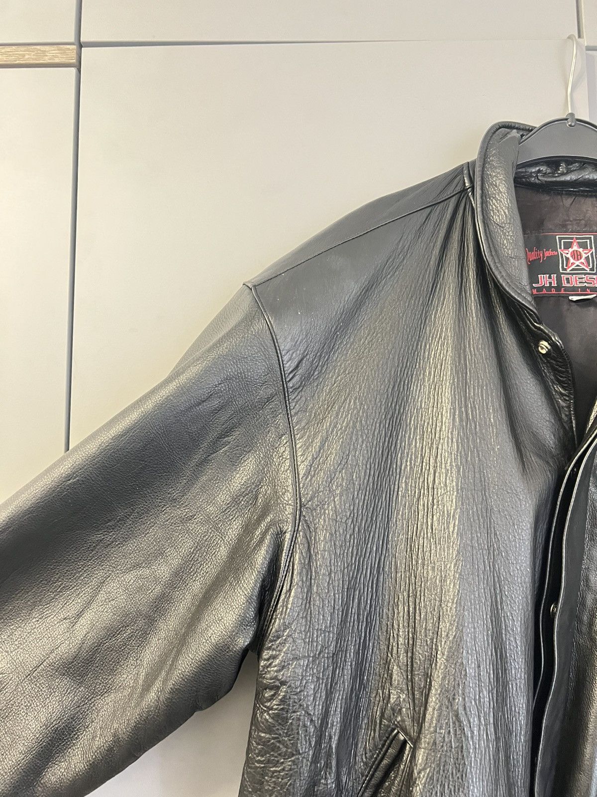Jeff Hamilton Jeff Hamiltone Vintage Leather Chicago Blackhawks 🇺🇸 Size US L / EU 52-54 / 3 - 11 Thumbnail