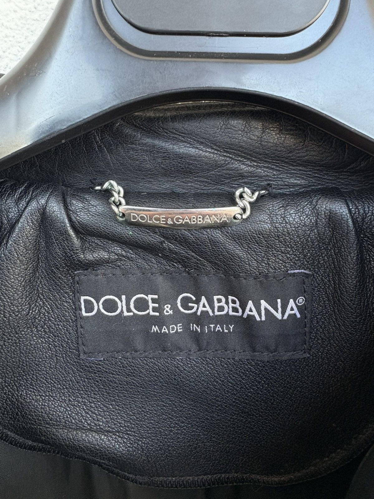 Dolce & Gabbana Dolce&gabbana fw 2001 runway fur and leather biker jacket Size US XL / EU 56 / 4 - 3 Thumbnail