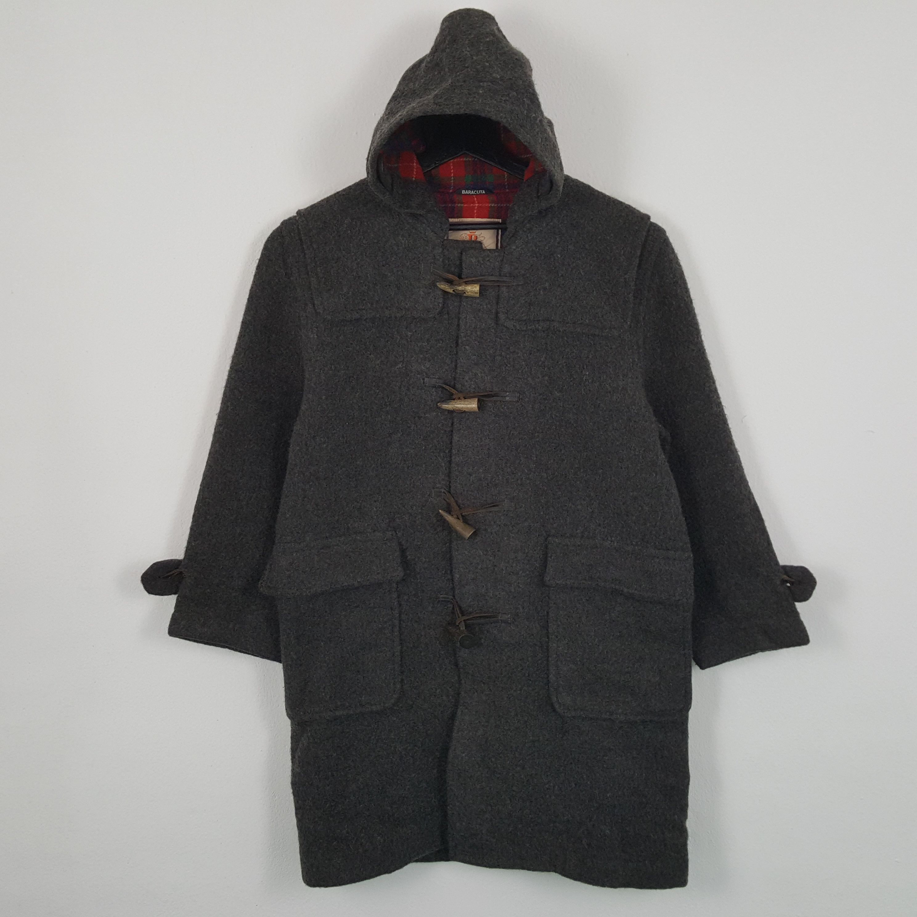 image of Baracuta Fashion Style Design Winter Style Jacket in Grey, Men's (Size Large)