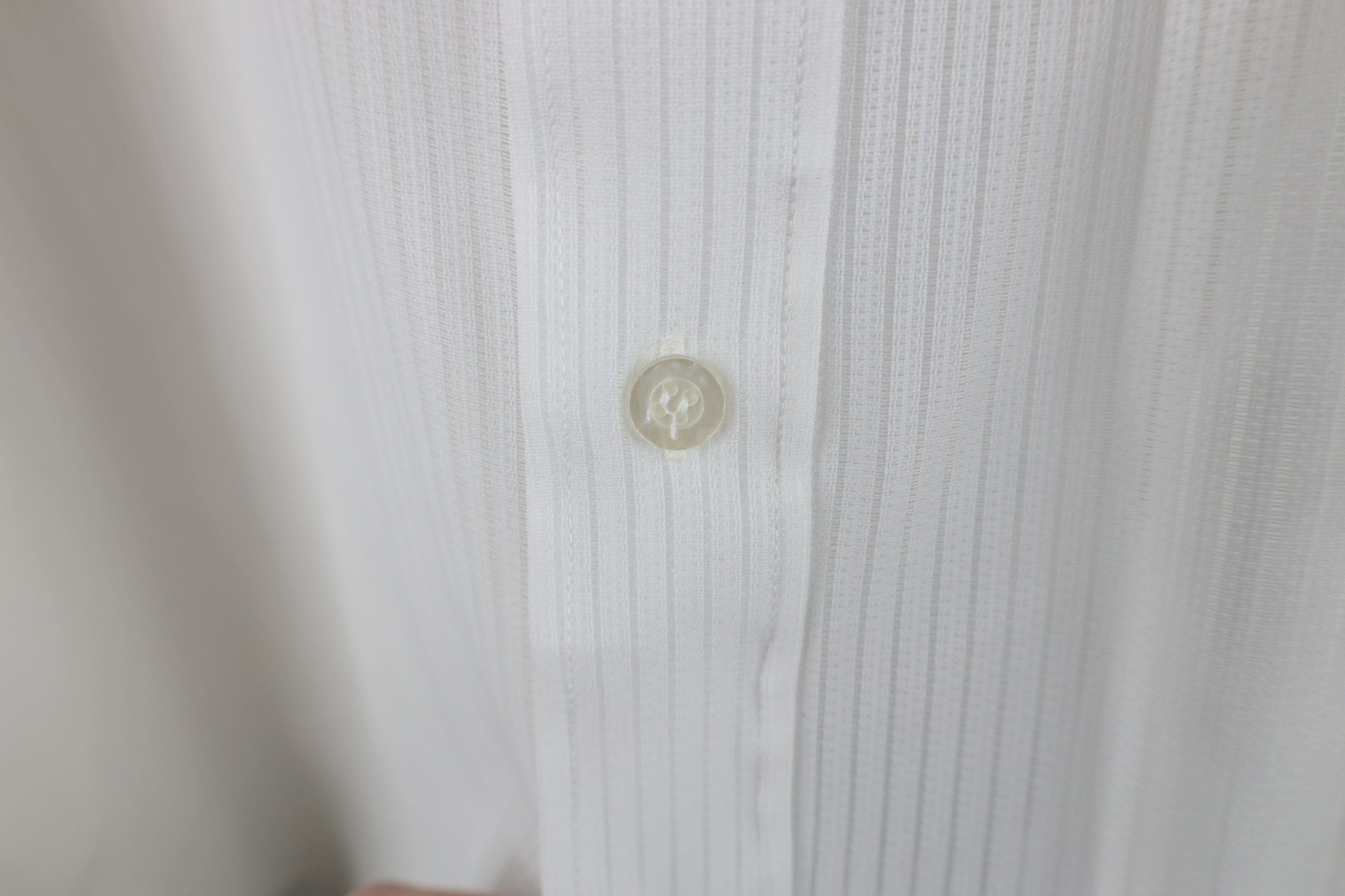 Vintage Deadstock Vintage 90s Streetwear Knit Collared Button Shirt Size US L / EU 52-54 / 3 - 8 Thumbnail
