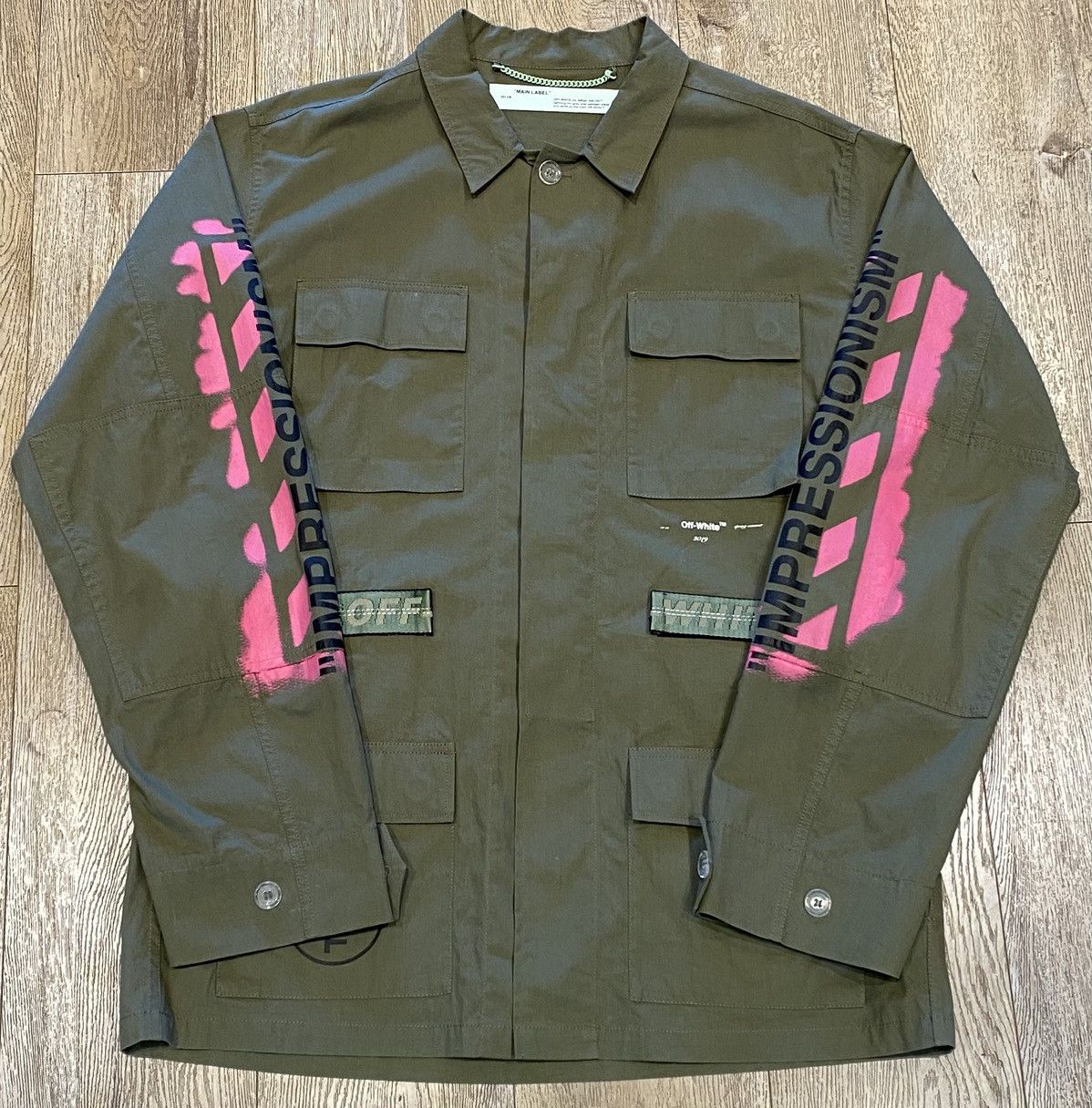 Off-White Off-White Military Jacket Size US XXL / EU 58 / 5 - 1 Thumbnail