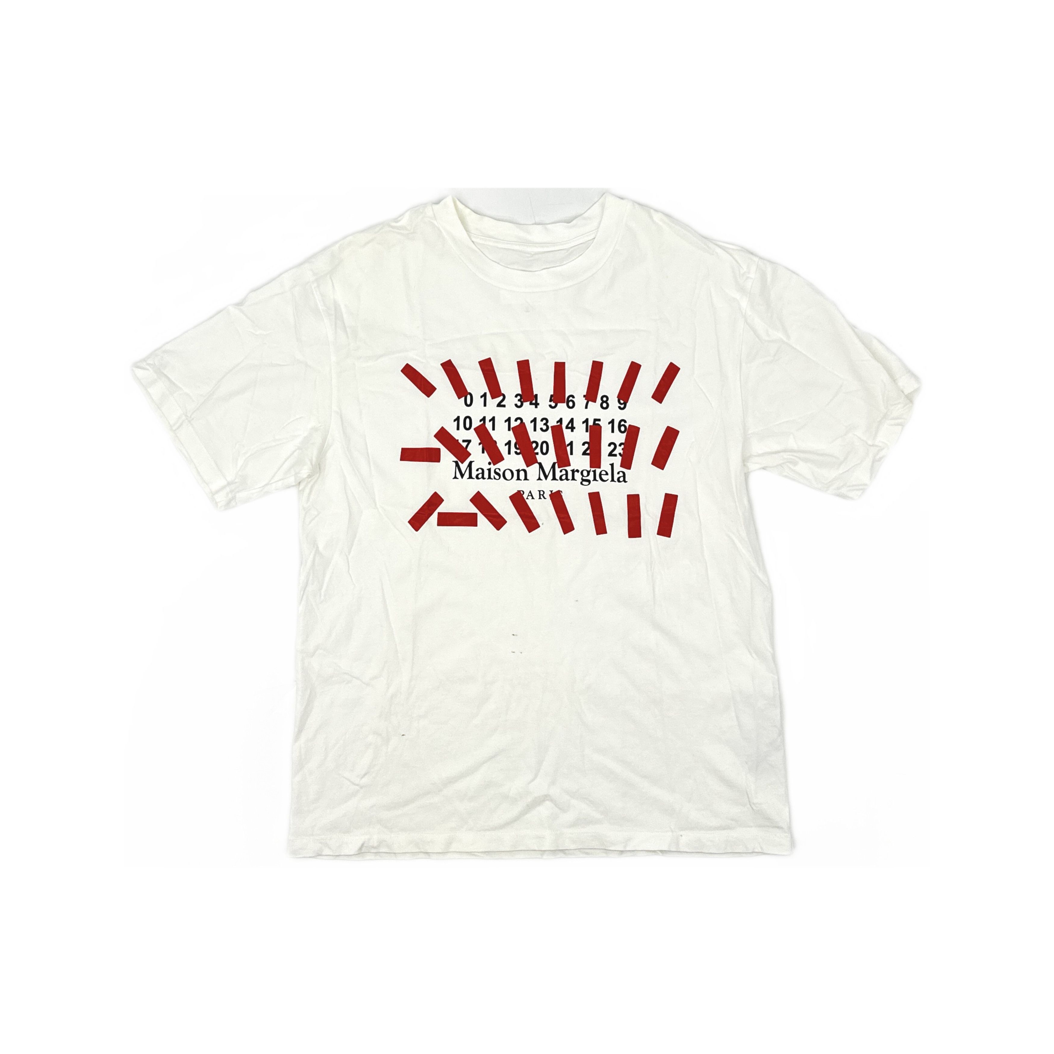 Maison Margiela PAPER LOGO GRAPHIC TEE | Grailed