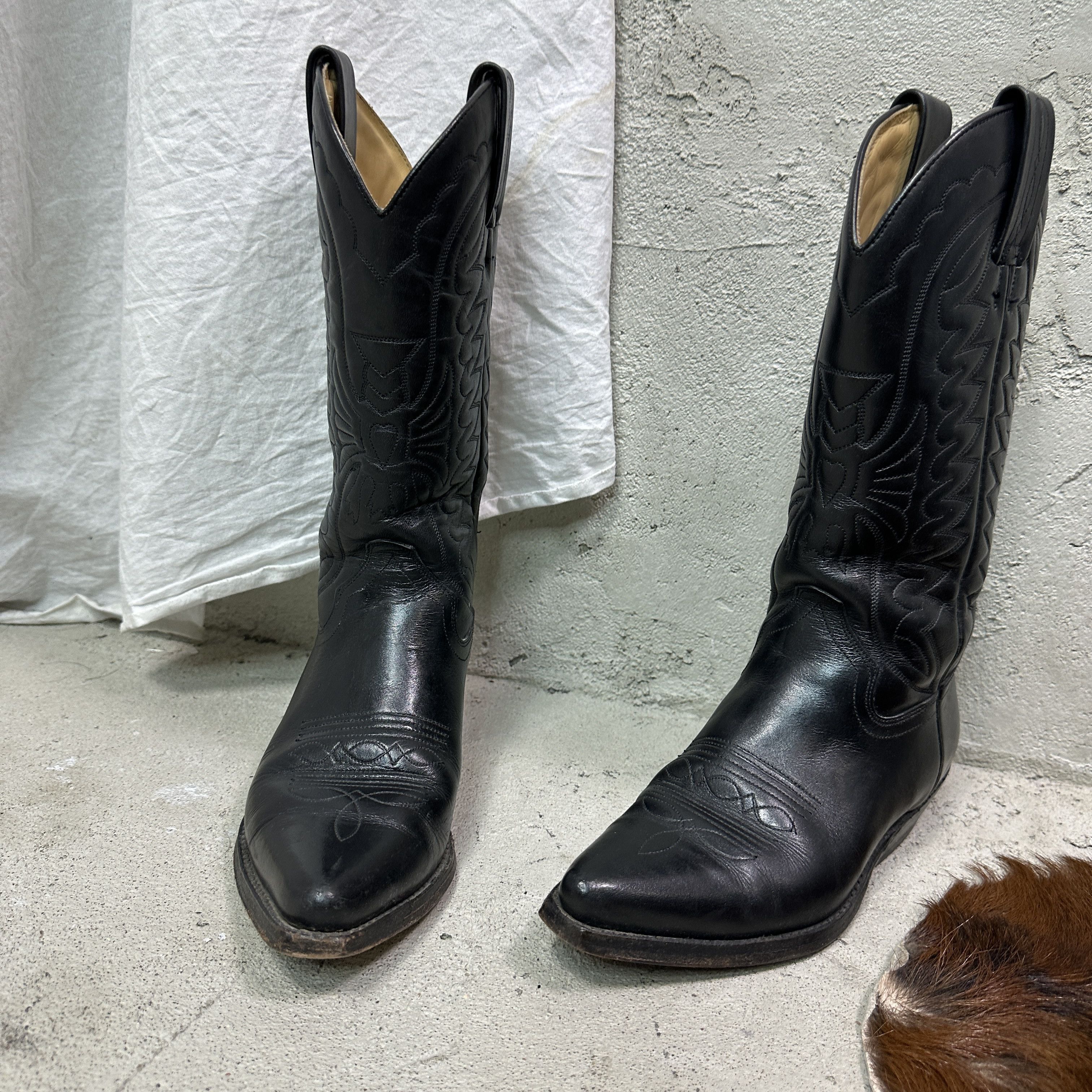 Vintage Vintage Leather Western Tony Mora Cowboy Boots Y2K Size US 7 / IT 37 - 3 Thumbnail