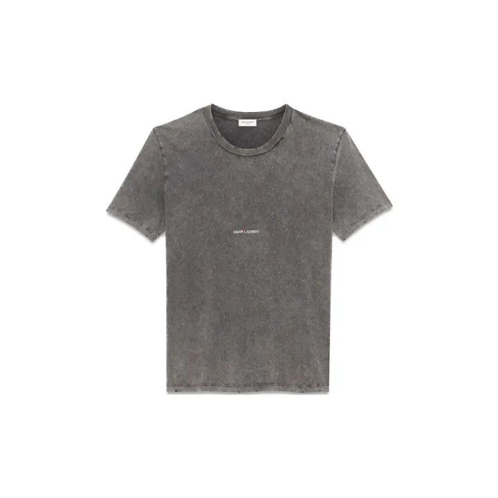 Saint Laurent Paris Saint Laurent Vintage Black Short Sleeve T-Shirt Size US XL / EU 56 / 4 - 1 Thumbnail