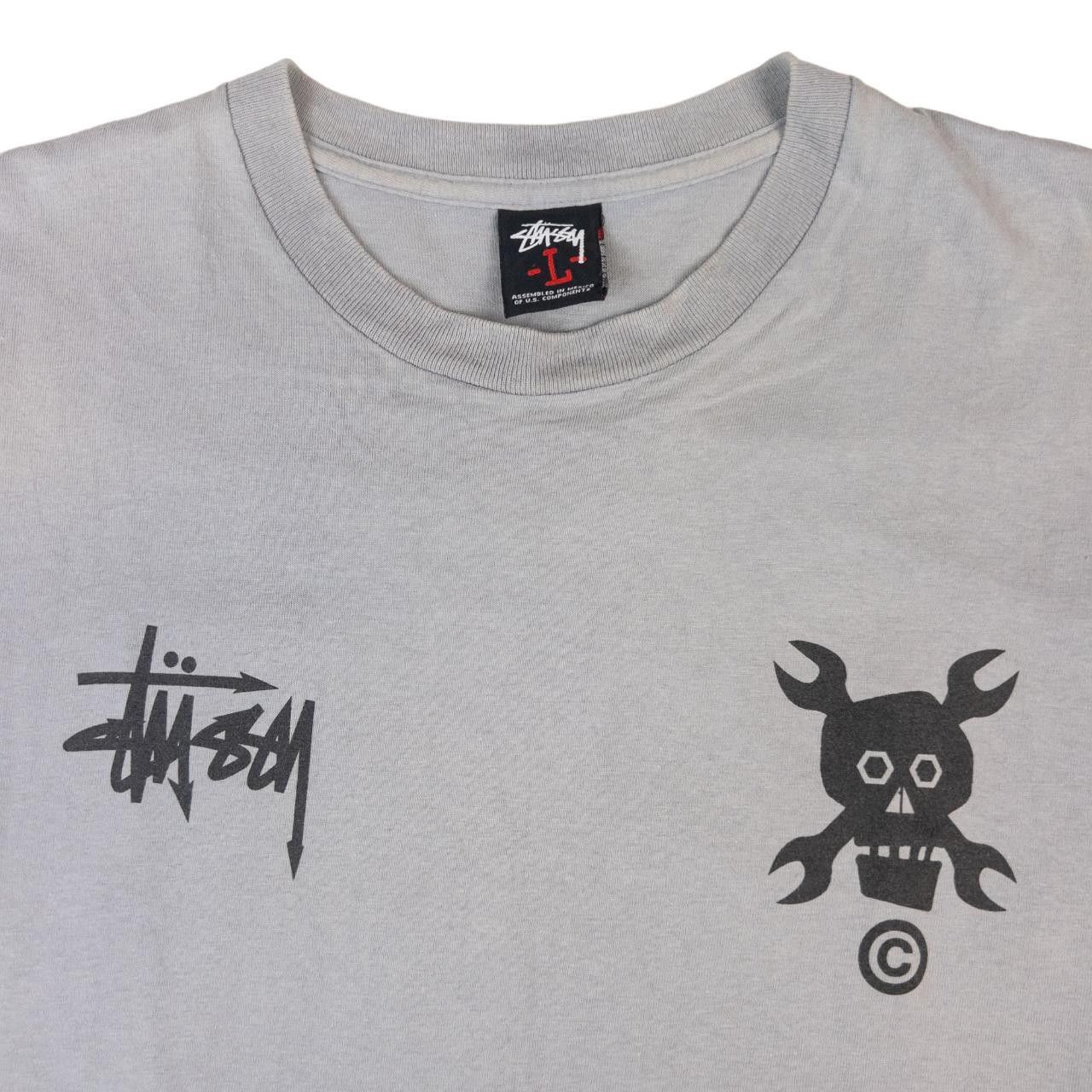 Stussy Vintage Stussy Futura Structures Graphic T Shirt Size L Size US L / EU 52-54 / 3 - 3 Thumbnail