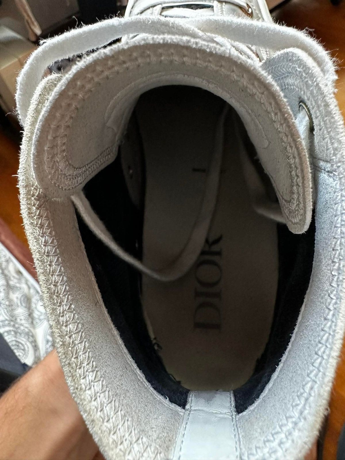 Dior Dior B23 High-Top Sneaker Size US 7 / EU 40 - 5 Thumbnail
