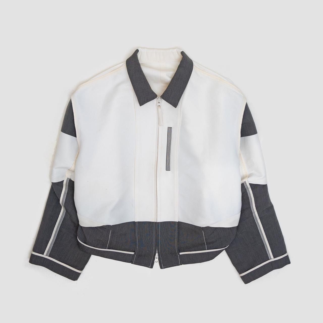 Issey Miyake A-POC spring summer 2005 Cropped Hybrid Jacket Unisex Size US S / EU 44-46 / 1 - 1 Thumbnail