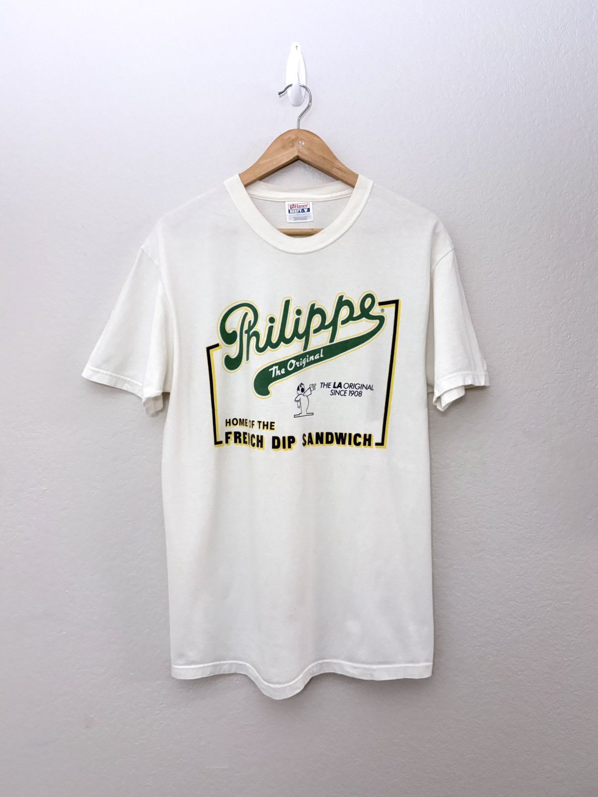 Vintage 90’s Philippe Los Angeles French Dip Sandwhich Vintage Tee Size US M / EU 48-50 / 2 - 1 Thumbnail
