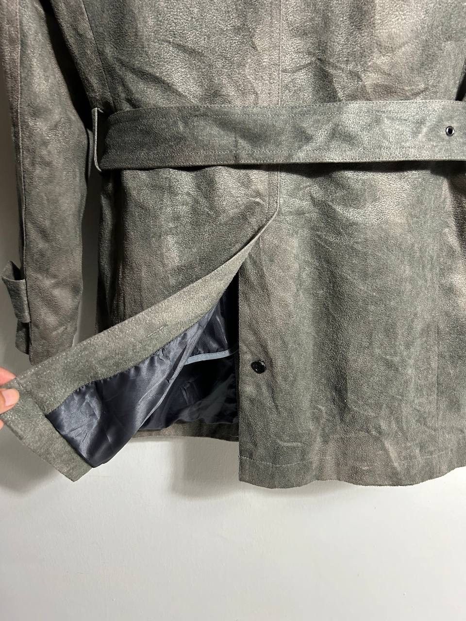 Tornado Mart Tornado Mart Suede Trench Coat Size US M / EU 48-50 / 2 - 17 Thumbnail