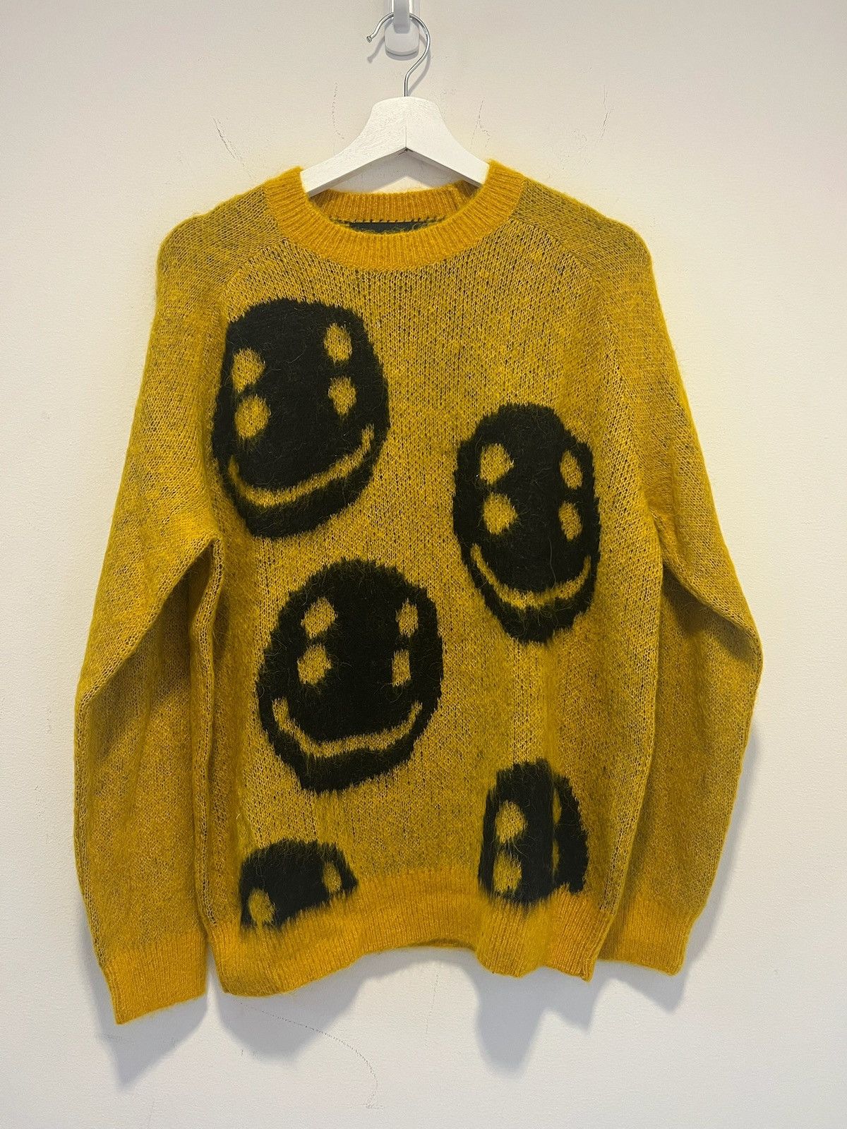 Marc Jacobs x Cactus Flea Market Smiley Mohair Sweater