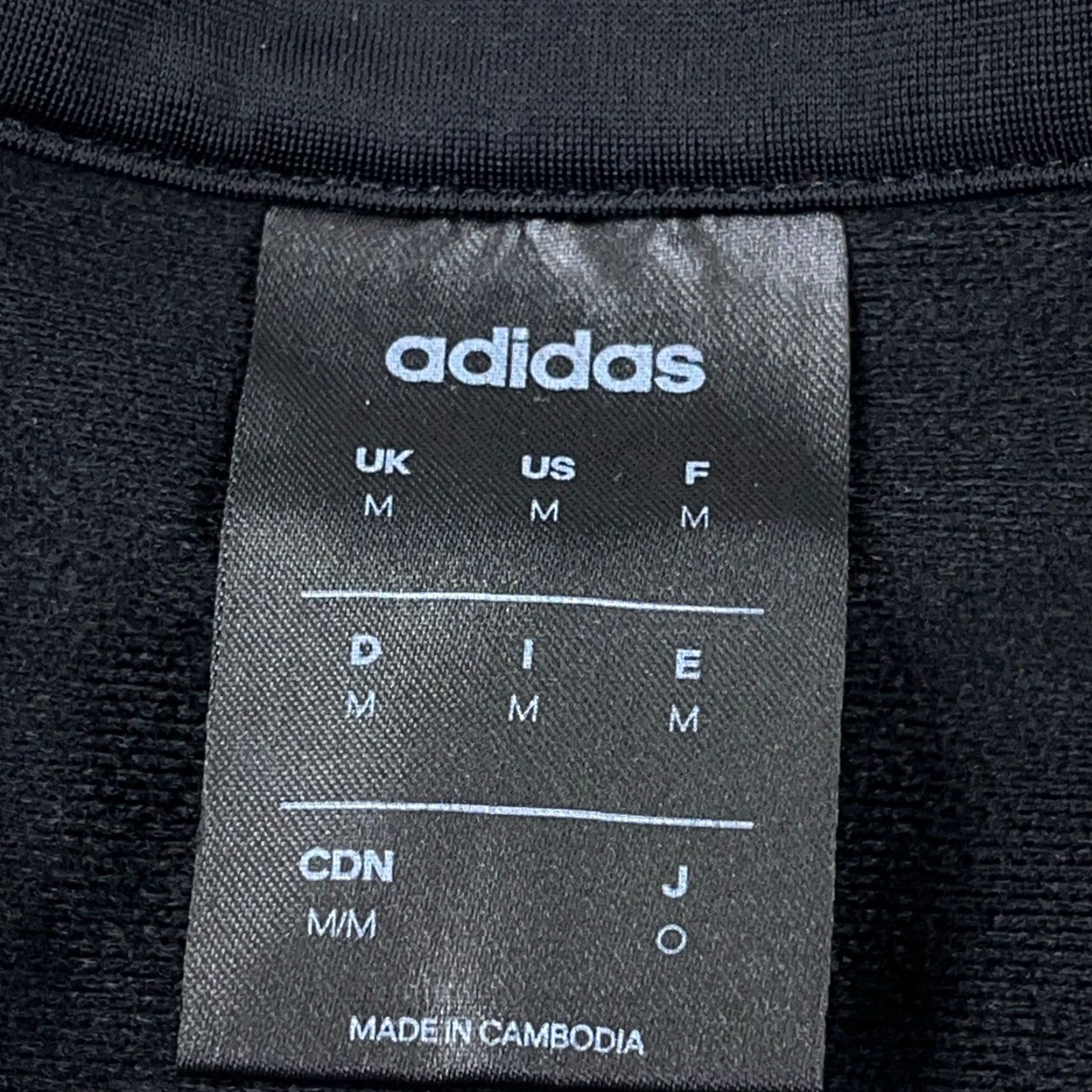 Adidas Adidas Jacket Women Medium Black Track Suit Warm Up 3 Stripes Soccer Size M / US 6-8 / IT 42-44 - 6 Thumbnail