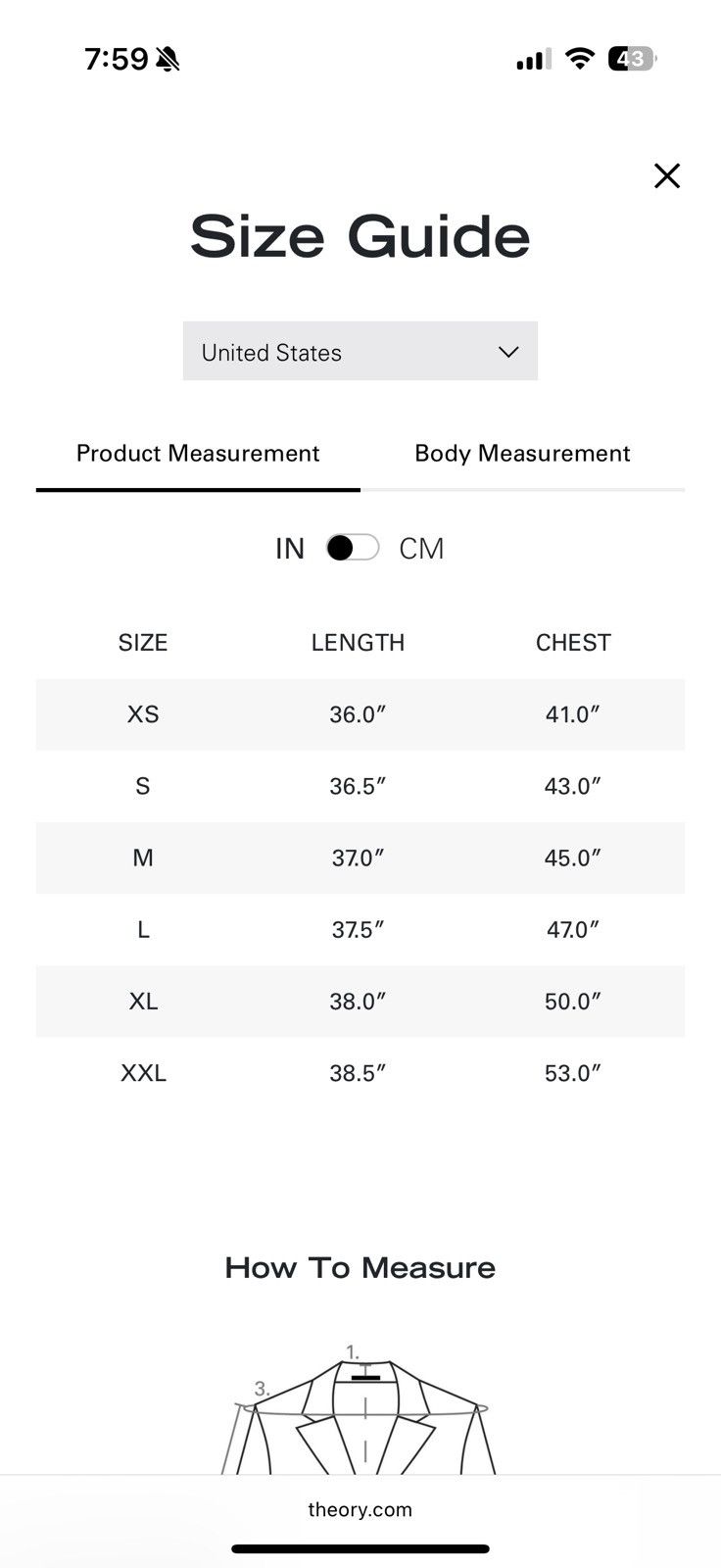 Theory Theory Belvin Coat Size US M / EU 48-50 / 2 - 10 Thumbnail