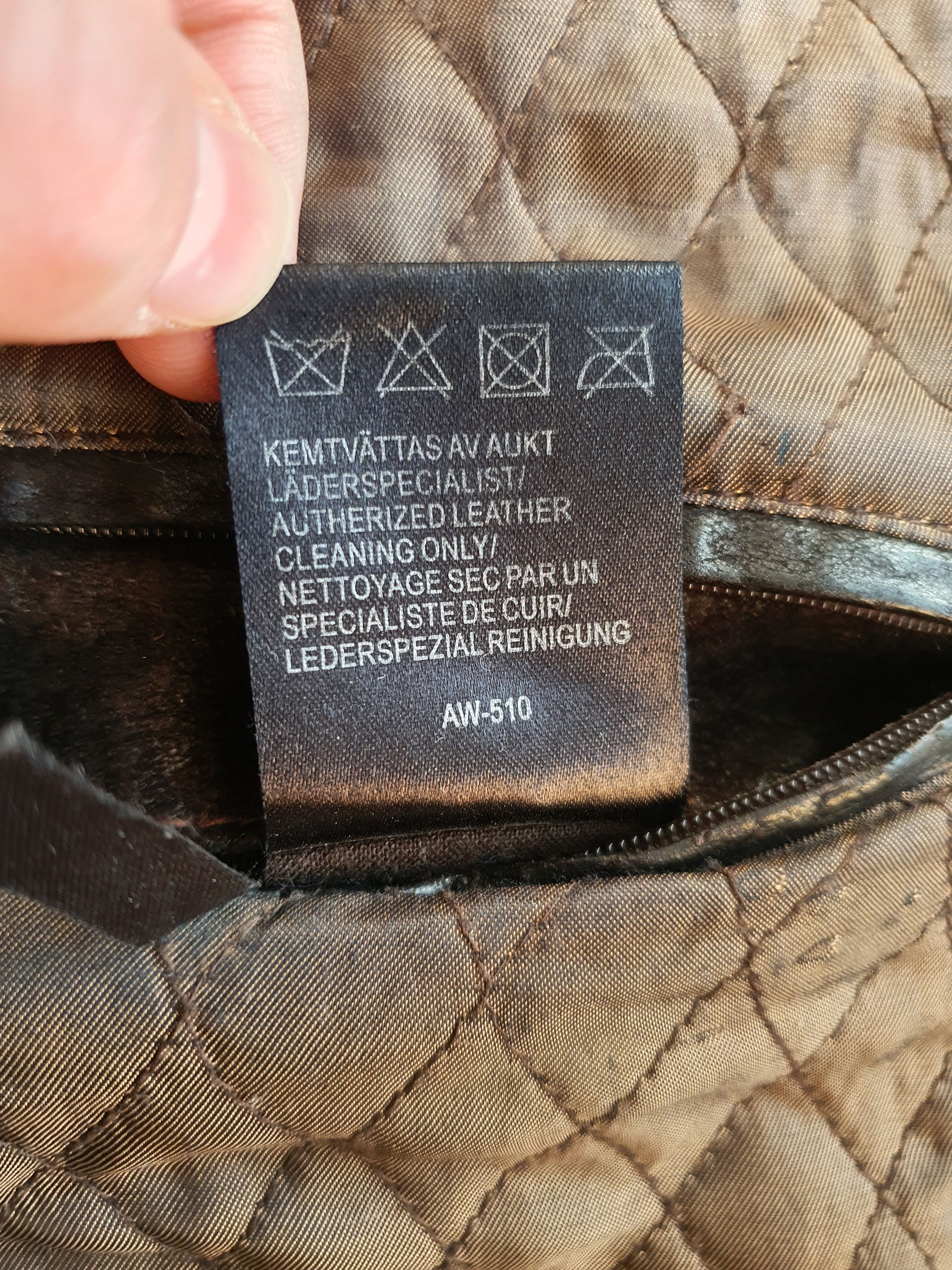 Leather SAKI (Sweden) - Leather Workwear Field Casual Jacket - EU 50 Size US M / EU 48-50 / 2 - 8 Thumbnail