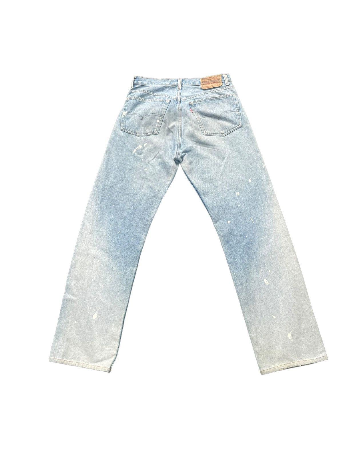 Levi's × Vintage Vintage 1991 Levis 501XX e Faded Distressed Size US 30 / EU 46 - 8 Thumbnail