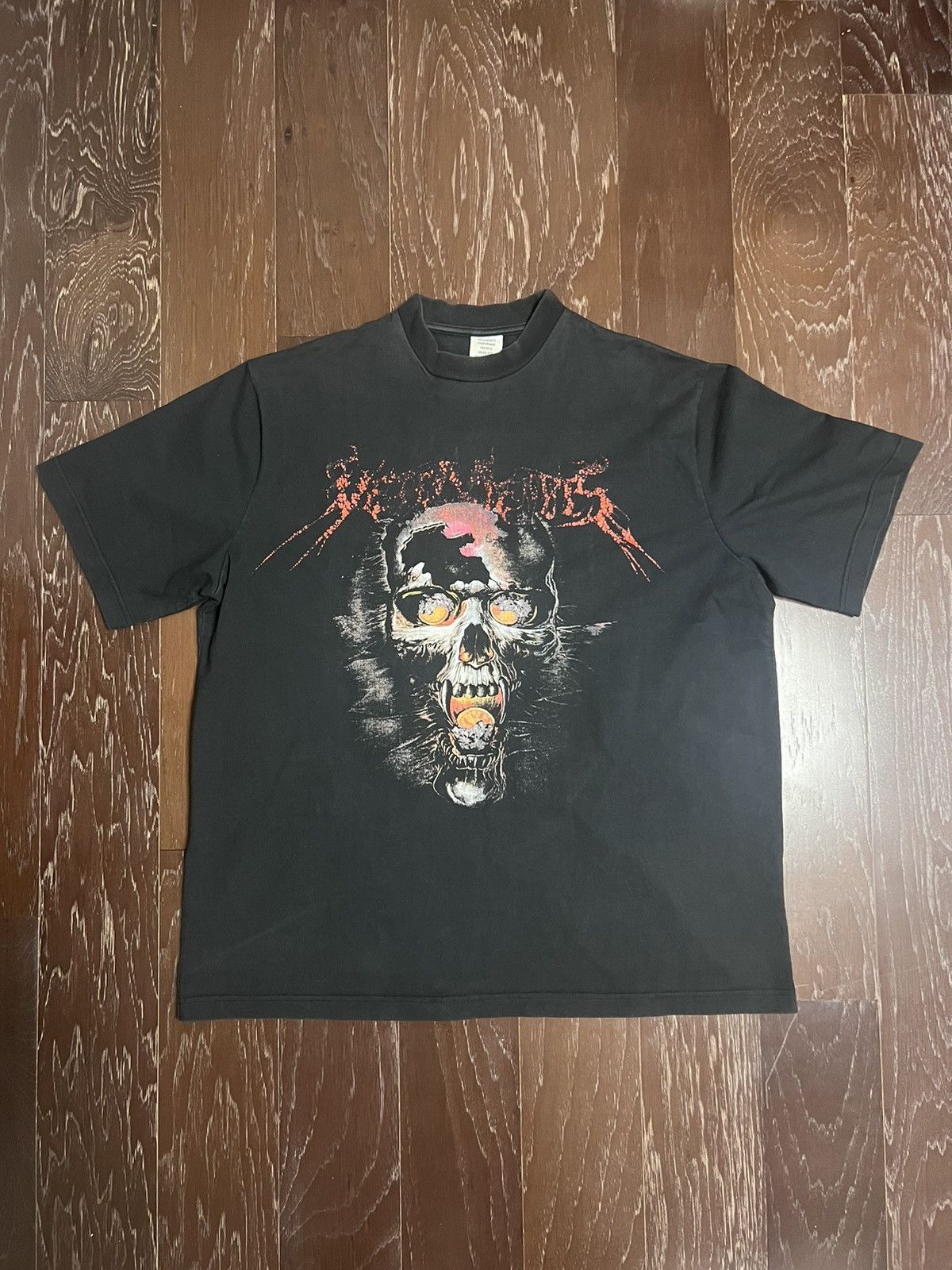 Vetements Skull Tee | Grailed