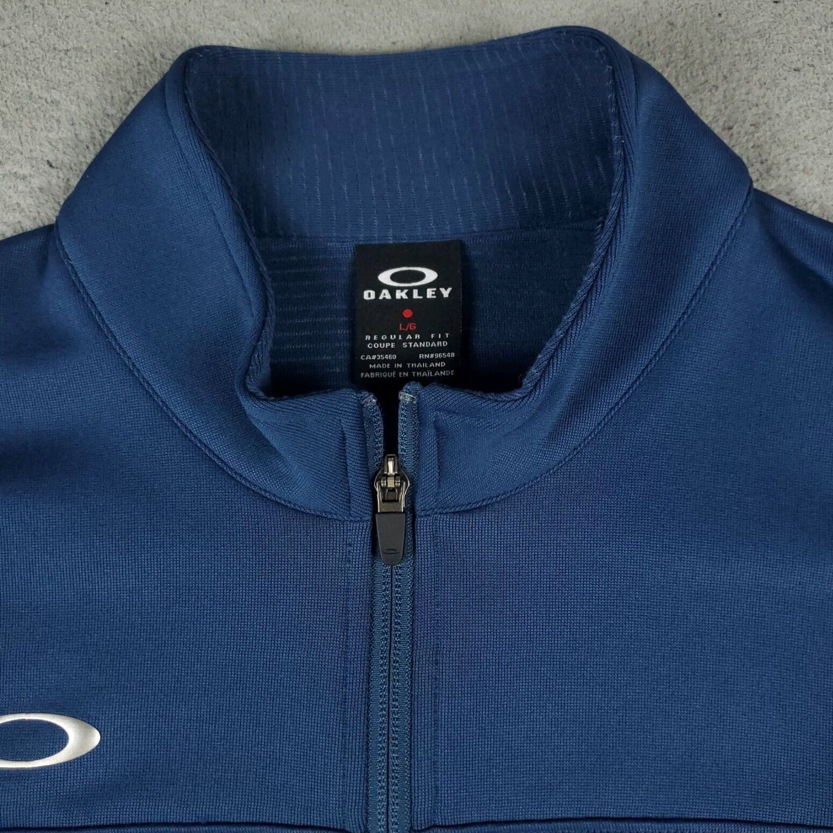 Oakley Oakley Mens Large Red 1/4 Zip Pullover Sweater Size US L / EU 52-54 / 3 - 2 Thumbnail