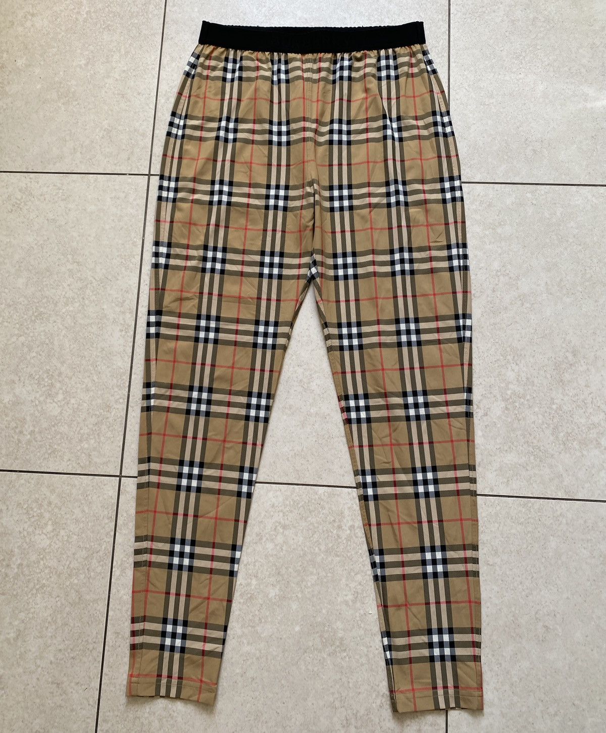 Burberry Burberry Nova Check Leggings Pants Size 36" / US 14 / IT 50 - 1 Thumbnail