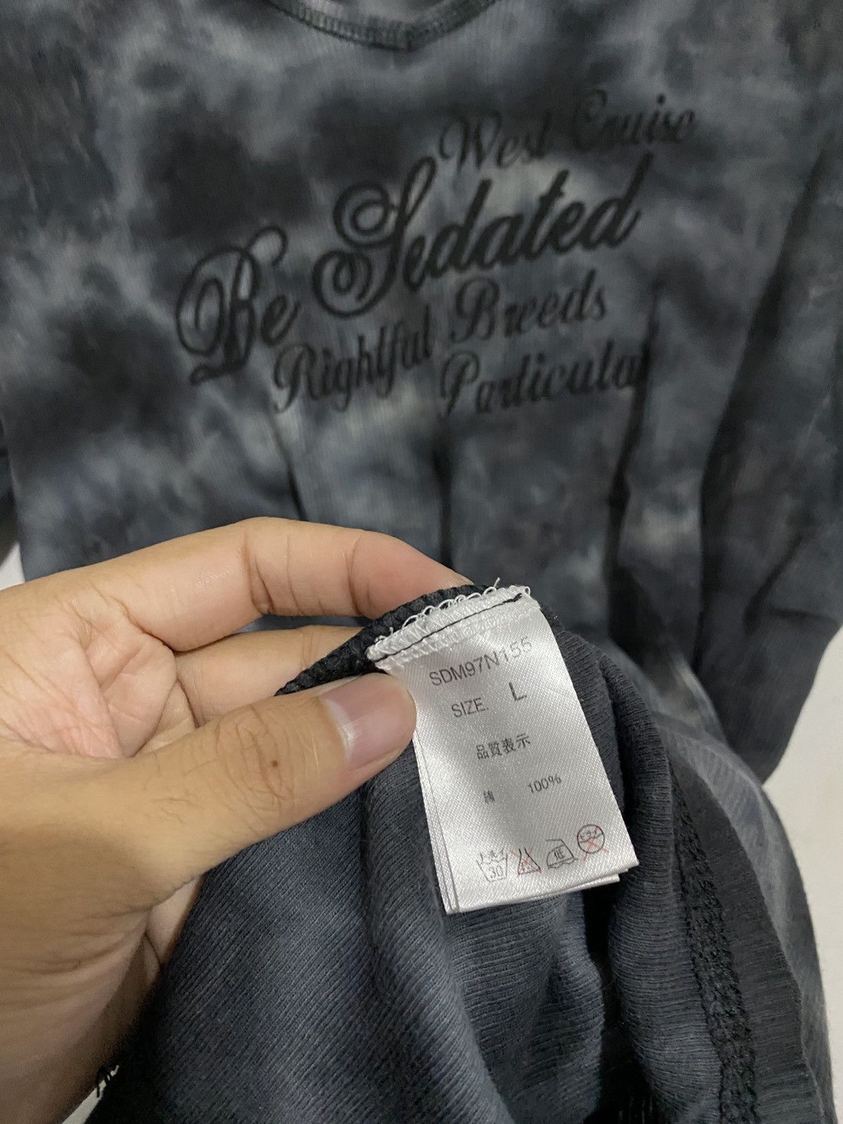semanticdesign Semanticdesign dyed poem shirt styled kmrii goa Size US L / EU 52-54 / 3 - 5 Thumbnail