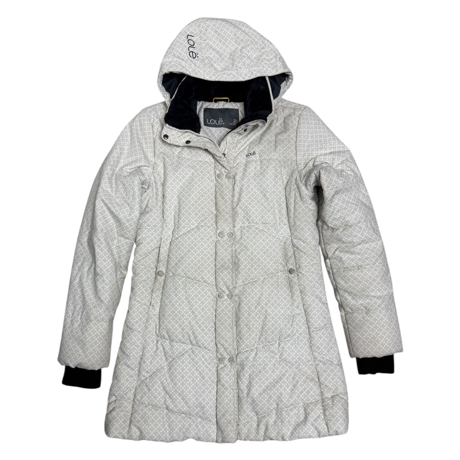 Other LOLE Designer White Winter Puffer Parka Jacket Coat Medium Size M / US 6-8 / IT 42-44 - 1 Thumbnail