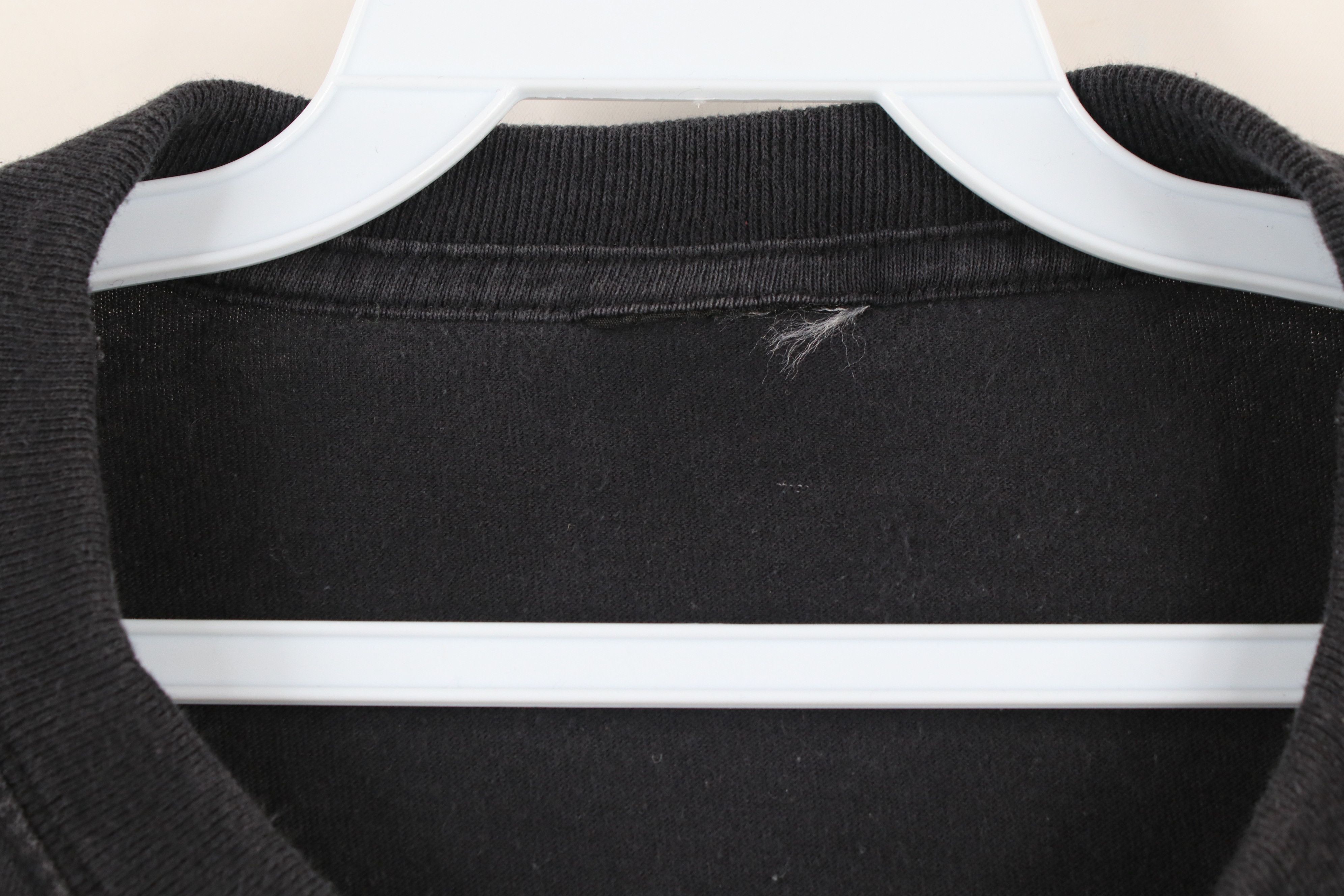 Vintage Vintage 90s Streetwear Short Sleeve T-Shirt Black Cotton Size US XL / EU 56 / 4 - 4 Thumbnail