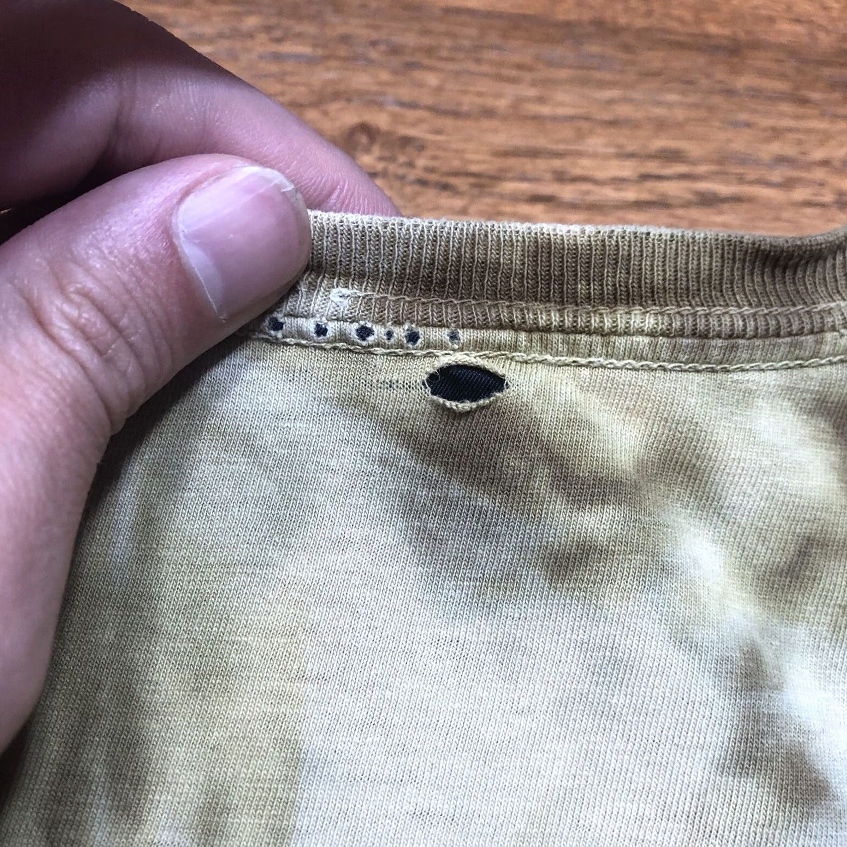 Polo Ralph Lauren VINTAGE Polo Ralph Lauren T-Shirt Polo Ralph Lauren Acid Wash Tie Dye Short Sleeve Crew Neck XL Men Brown Cotton Tie Dye, Classic, Hip Hop, Designer Size US XL / EU 56 / 4 - 3 Thumbnail