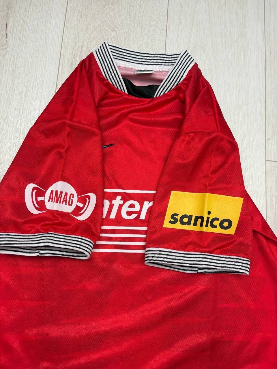 Nike Vintage 90's Nike Pfadi Winterthur Handball Shirt Jersey Size US S / EU 44-46 / 1 - 5 Thumbnail