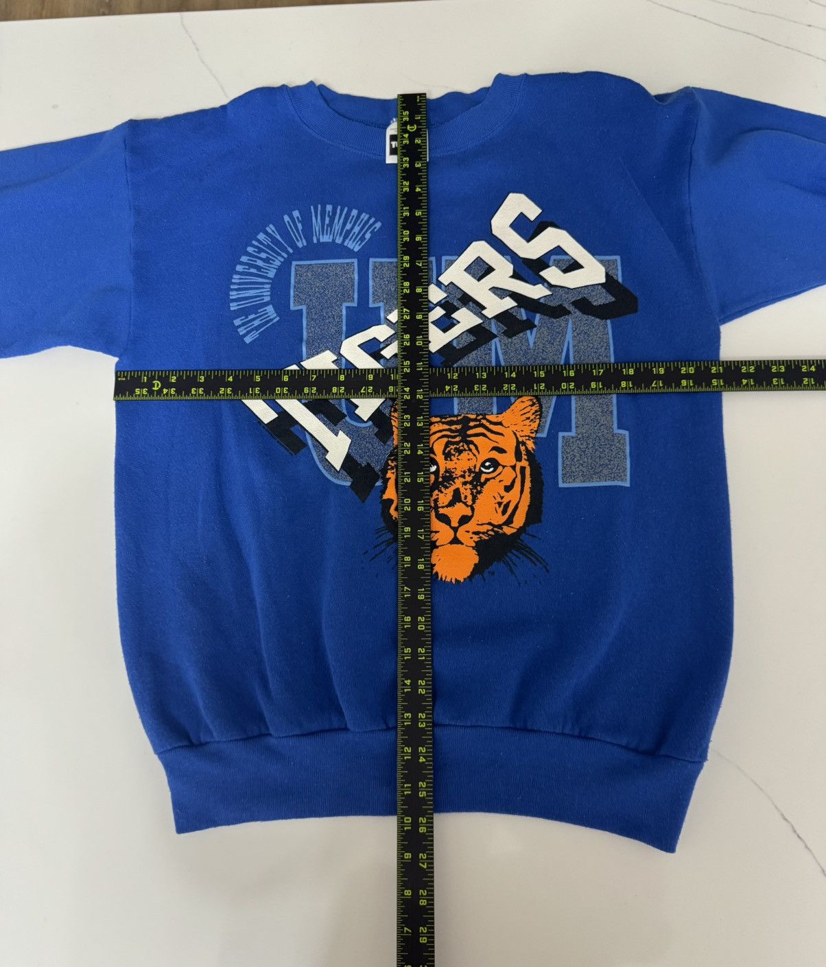 Tultex Vintage University of Memphis Tigers crewneck sweatshirt Size US L / EU 52-54 / 3 - 5 Thumbnail