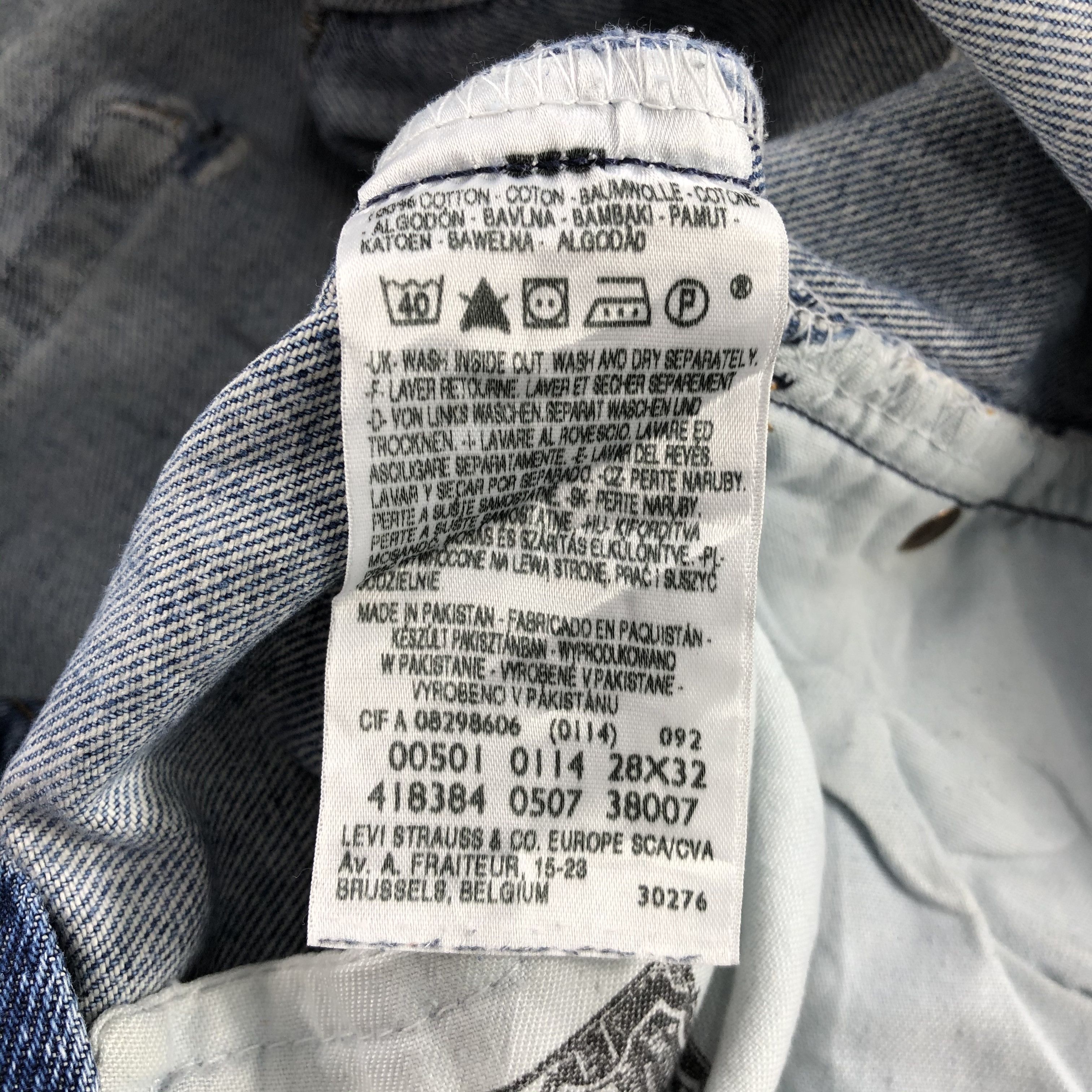 Levi's × Vintage Vintage Blue Wash Levis 501 Jeans-JM2299 Size US 30 / EU 46 - 14 Thumbnail