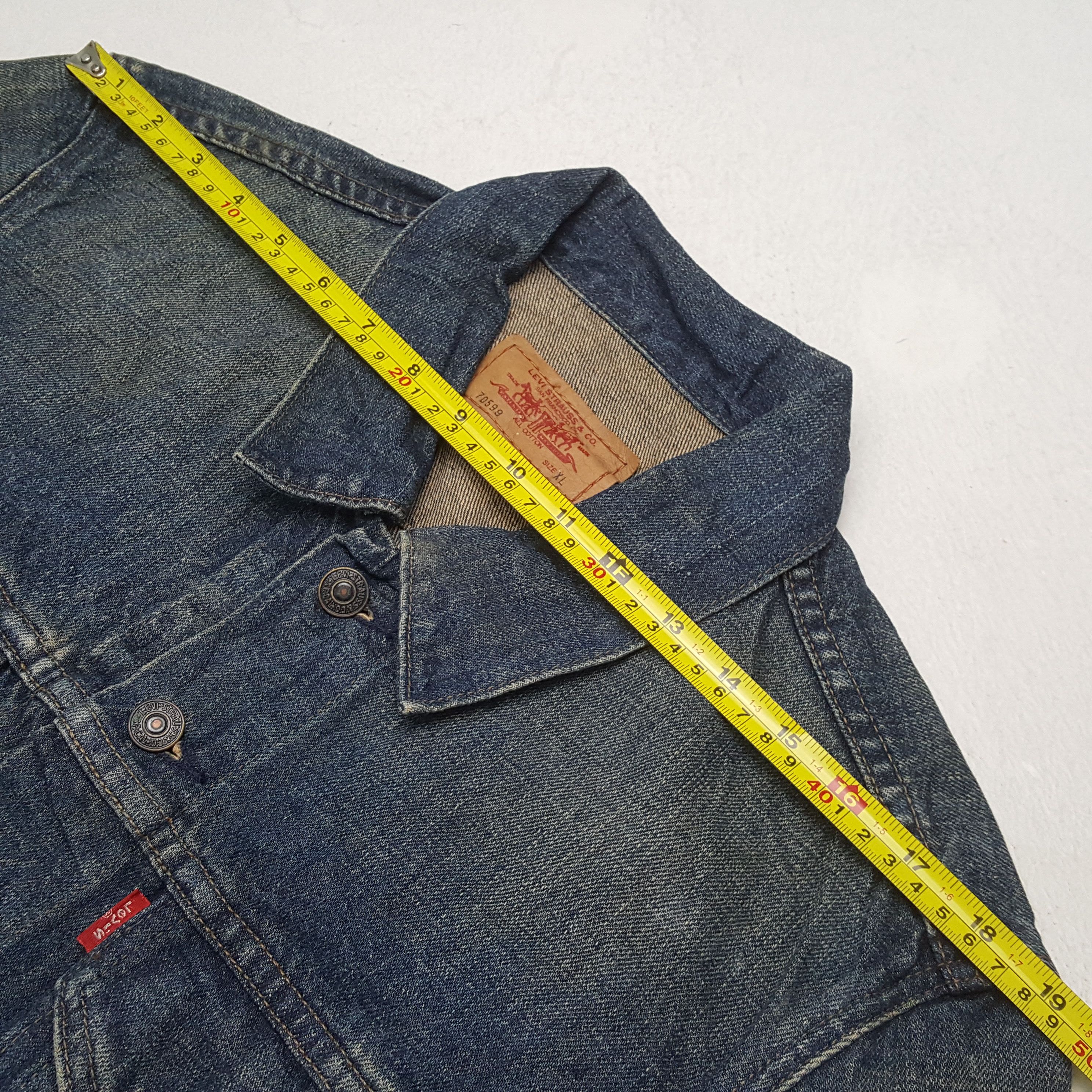 Levi's Vintage Levis 501 American Style Denim Jacket C302N21 Size US M / EU 48-50 / 2 - 4 Thumbnail