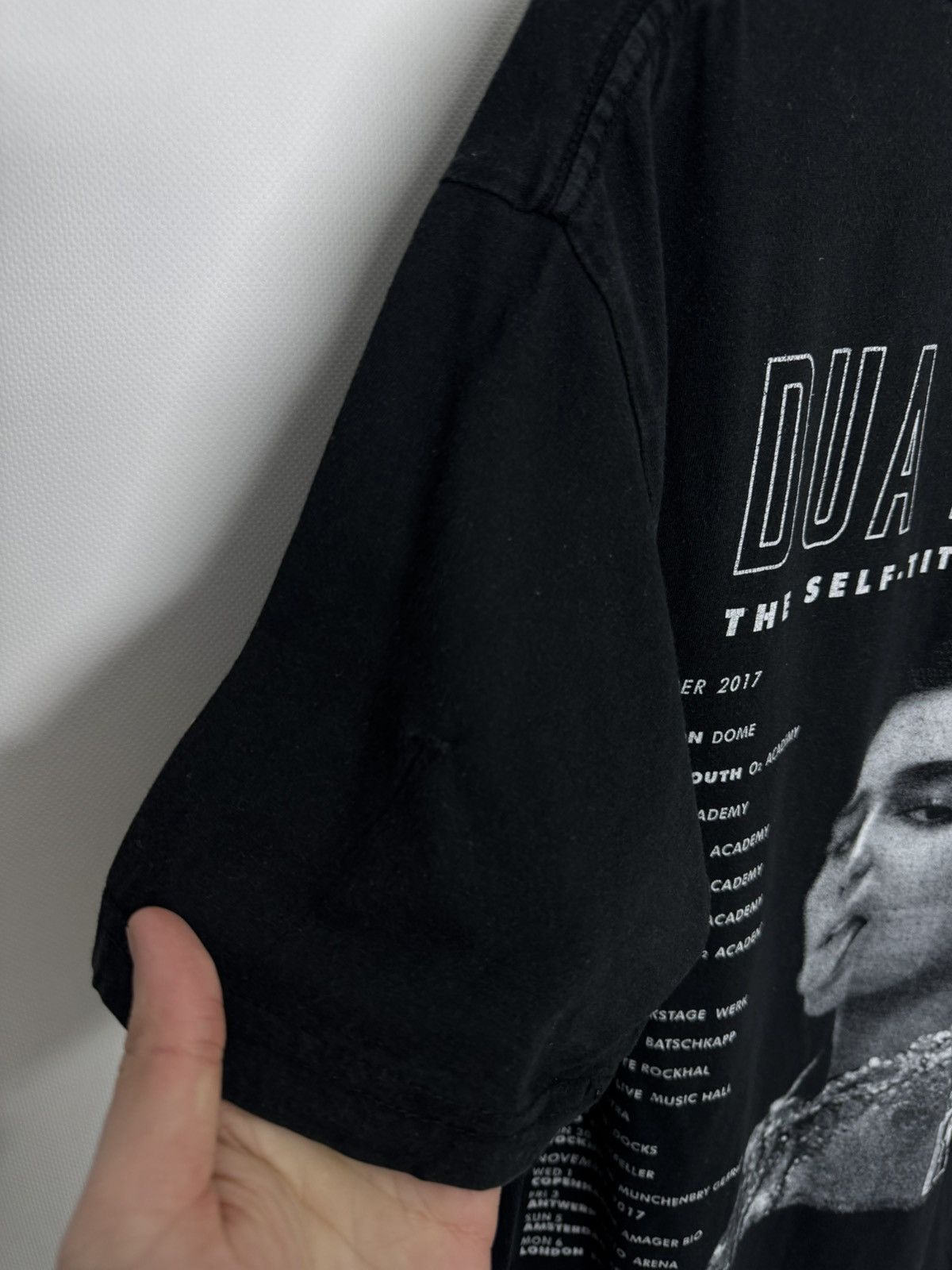 Vintage Dua Lipa Black T Shirt Ladies Size US XL / EU 56 / 4 - 9 Thumbnail