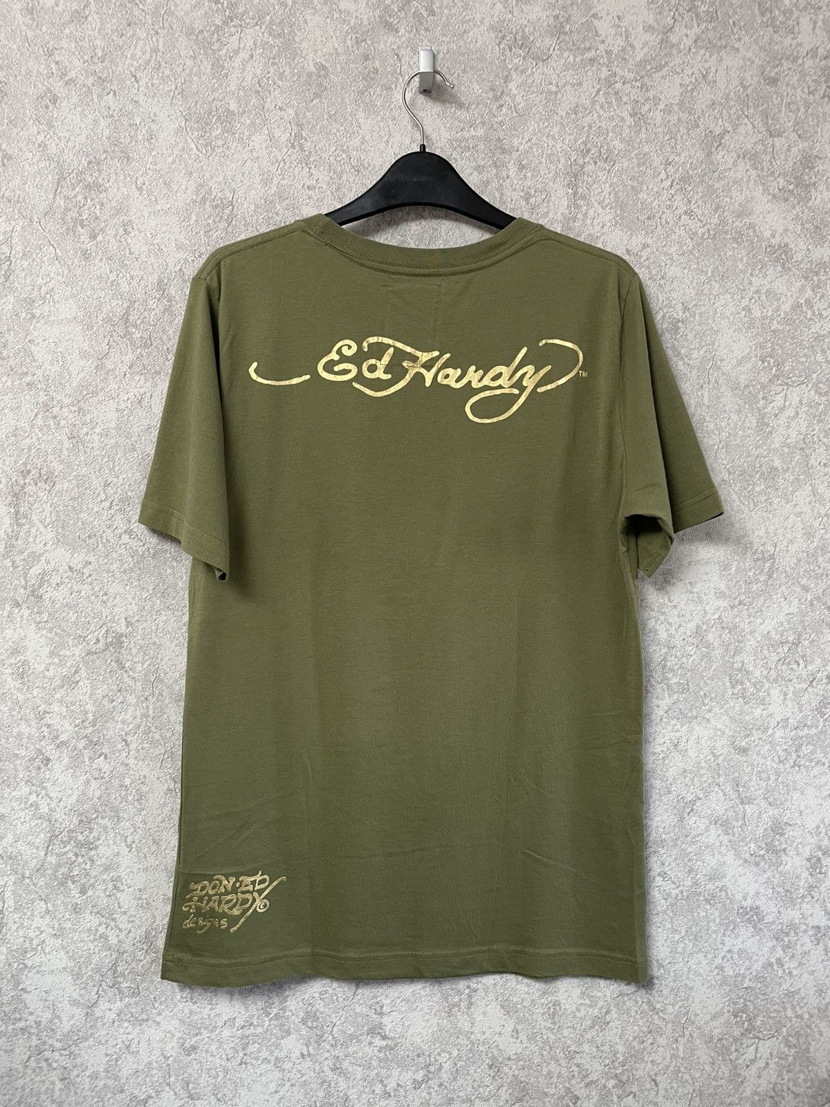 Ed Hardy Vintage Ed Hardy Skull Big Logo Y2K T-Shirt Size US M / EU 48-50 / 2 - 13 Thumbnail