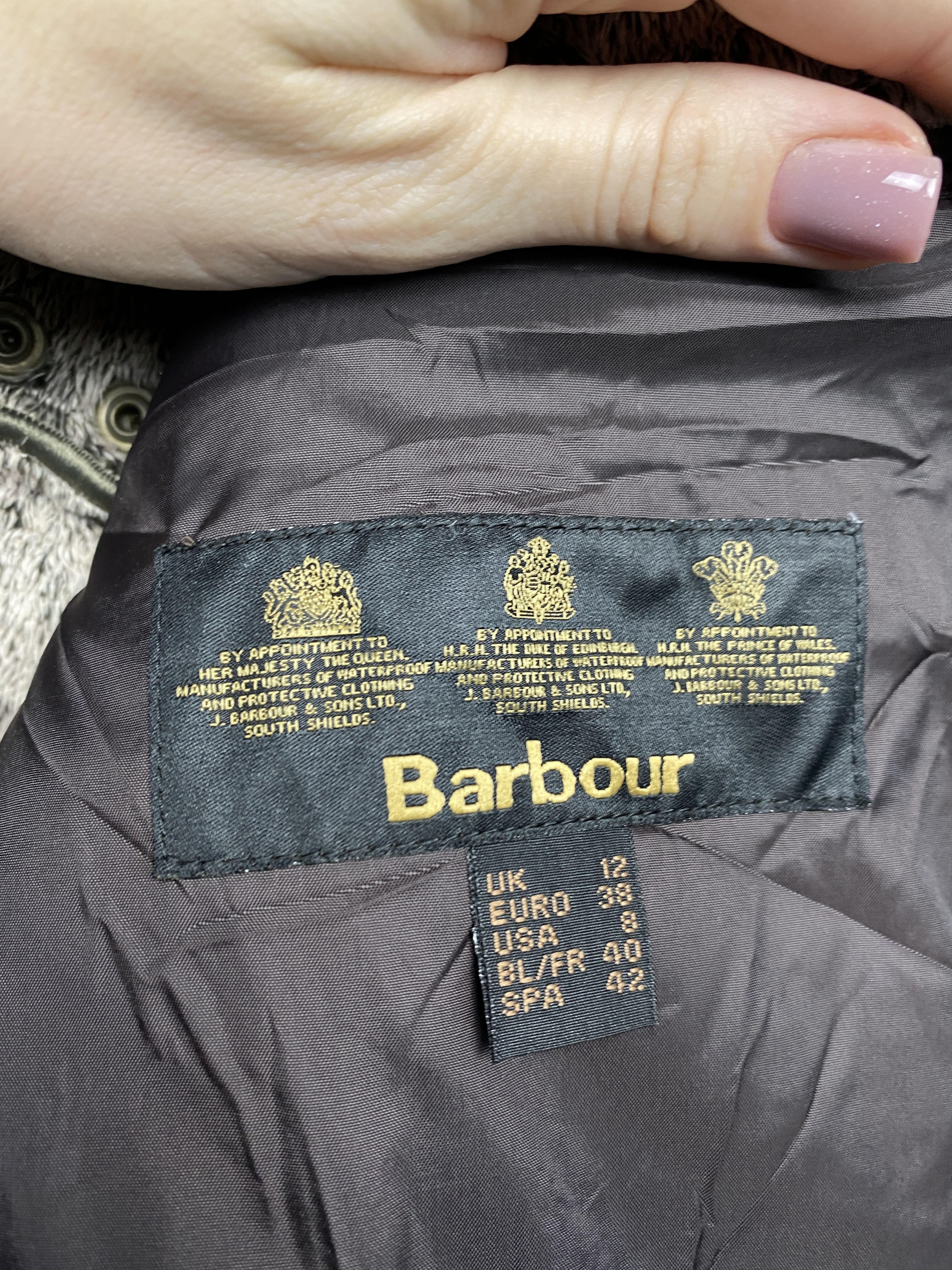 Barbour × Vintage Barbour Womens Vintage Polarquilt Quilted Jacket Size M / US 6-8 / IT 42-44 - 6 Thumbnail