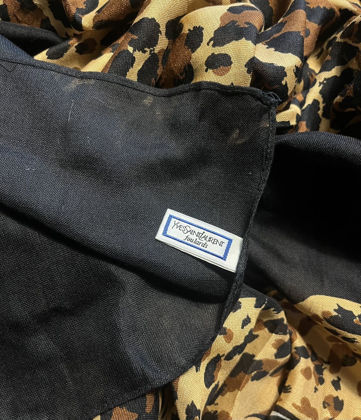 Vintage × Yves Saint Laurent Vintage 🔥 Rare 🔥 YSL leopard scarf Size ONE SIZE - 3 Thumbnail