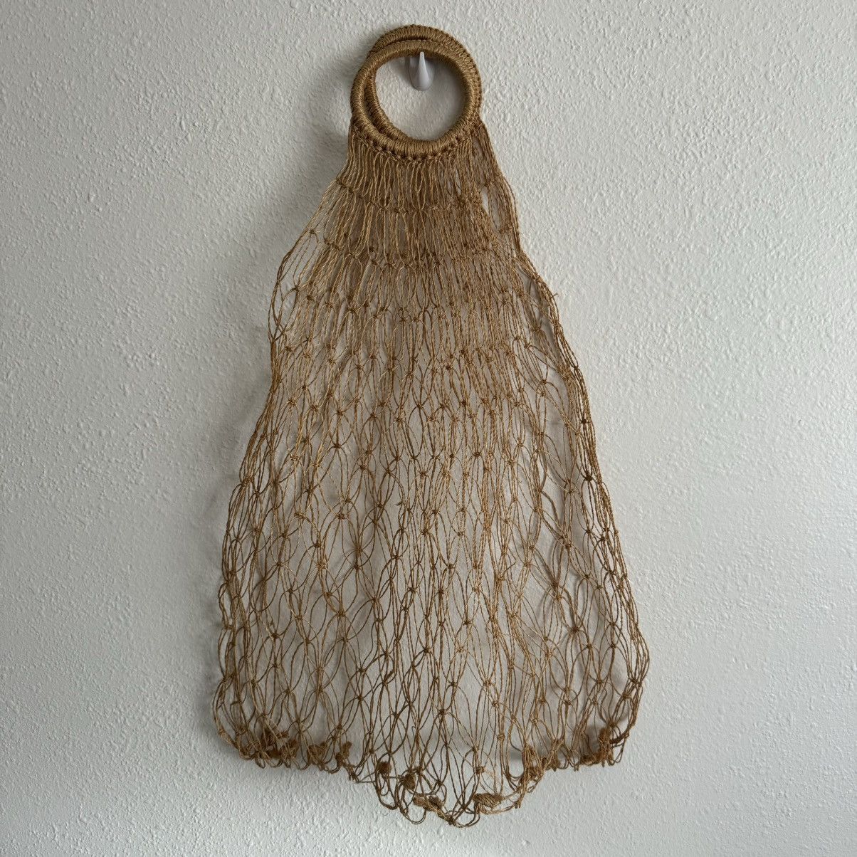 Vintage Vintage 90s Handmade Straw Farmers Market Large Tote Bag Size ONE SIZE - 3 Thumbnail