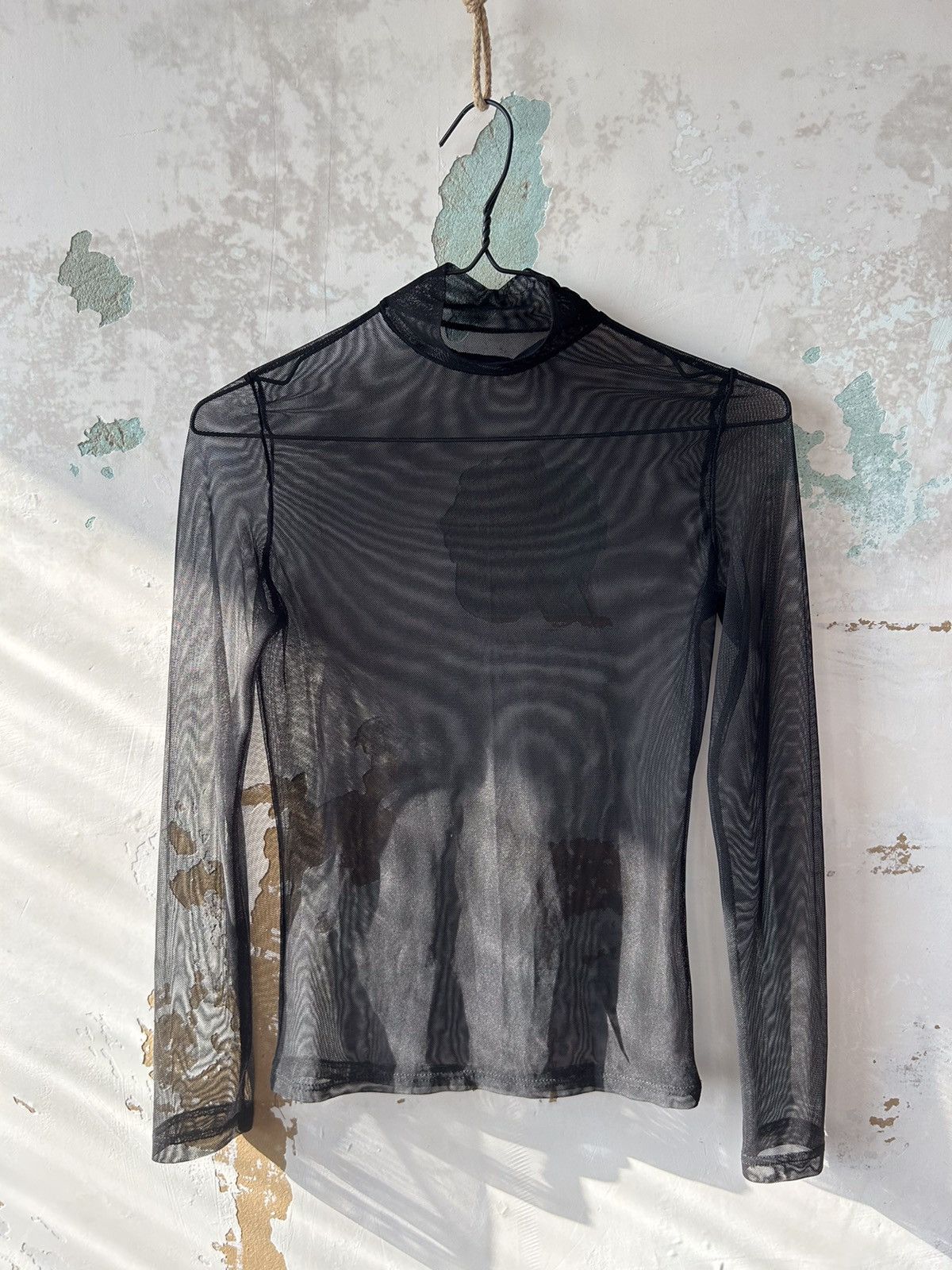 Japanese Brand MESH LONG SLEEVE VINTAGE Size S / US 4 / IT 40 - 1 Thumbnail