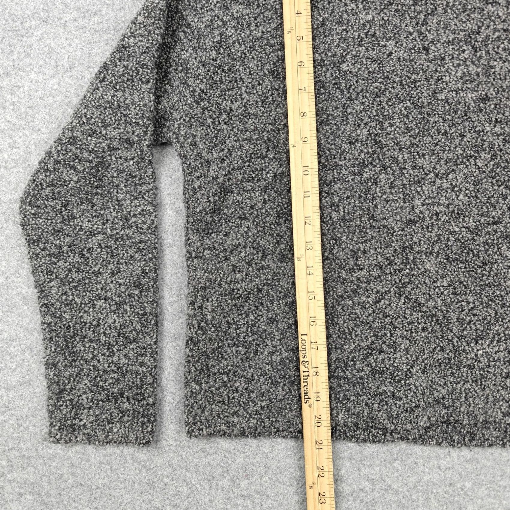 Eileen Fisher Eileen Fisher Cardigan Womens XS Gray Merino Wool V Neck Button Knit Chunky Size XS / US 0-2 / IT 36-38 - 6 Thumbnail