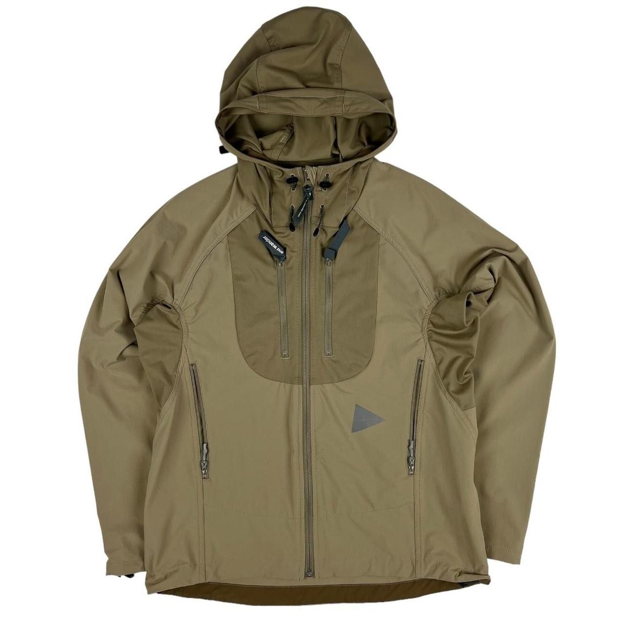 image of And Wander Trek 2 Jacket in Khaki, Men's (Size Small)