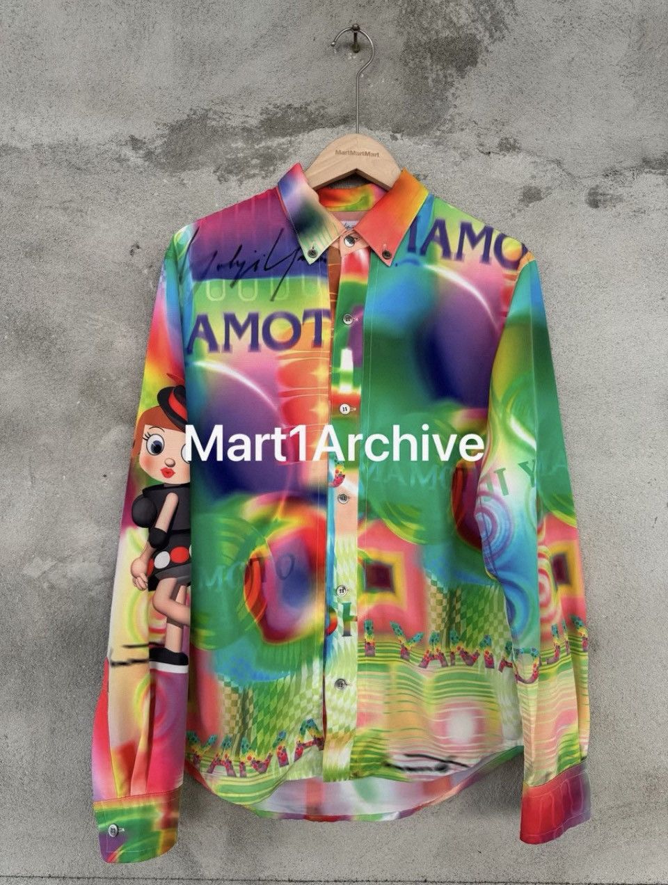 Yohji Yamamoto Yohji Yamamoto 02SS LSD Sakeo Tsusumura Psychedelic Shirt Size US L / EU 52-54 / 3 - 1 Thumbnail