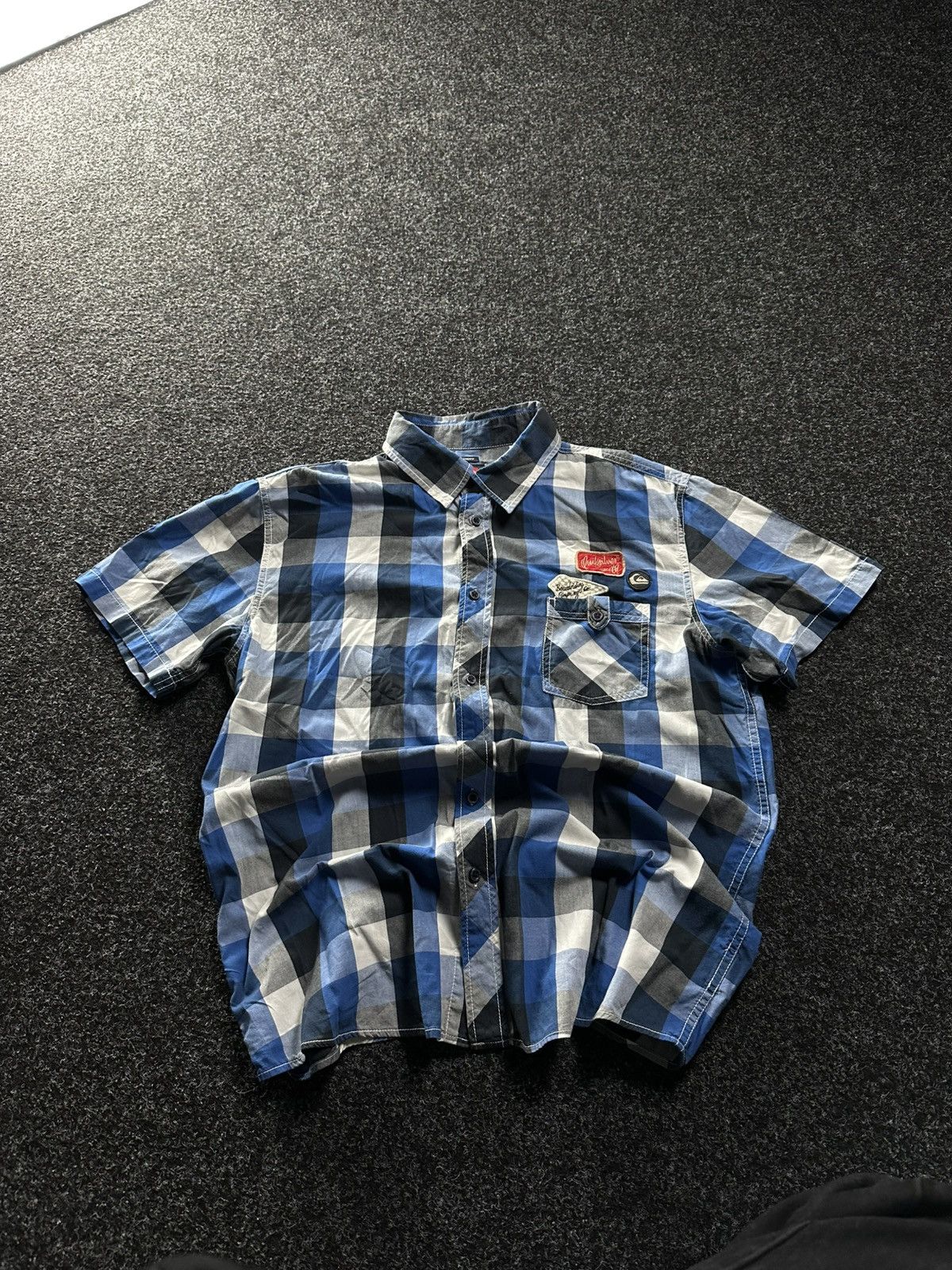 Quiksilver × Vintage 🚨Vintage Quiksilver Hawaii short sleeve button up surf shirt Size US XL / EU 56 / 4 - 1 Thumbnail