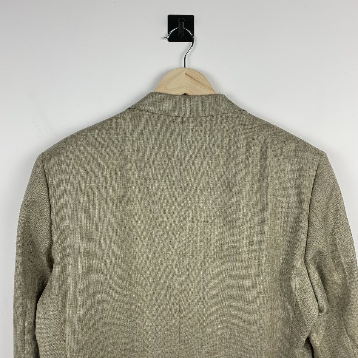Ermenegildo Zegna Ermenegildo Zegna Wool Silk Linen Blazer 50R Made in Spain Size 50R - 9 Thumbnail