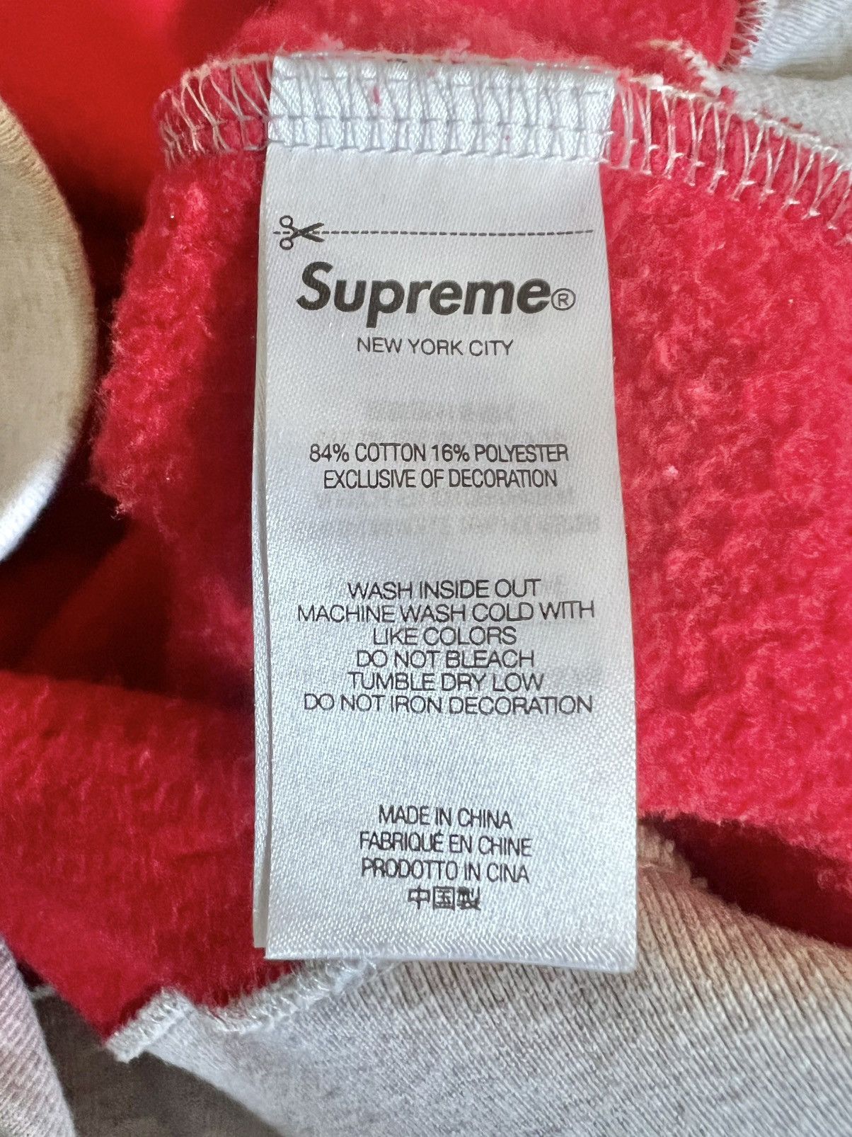 Supreme Supreme Hoodie Large logo on hood Size US L / EU 52-54 / 3 - 8 Thumbnail
