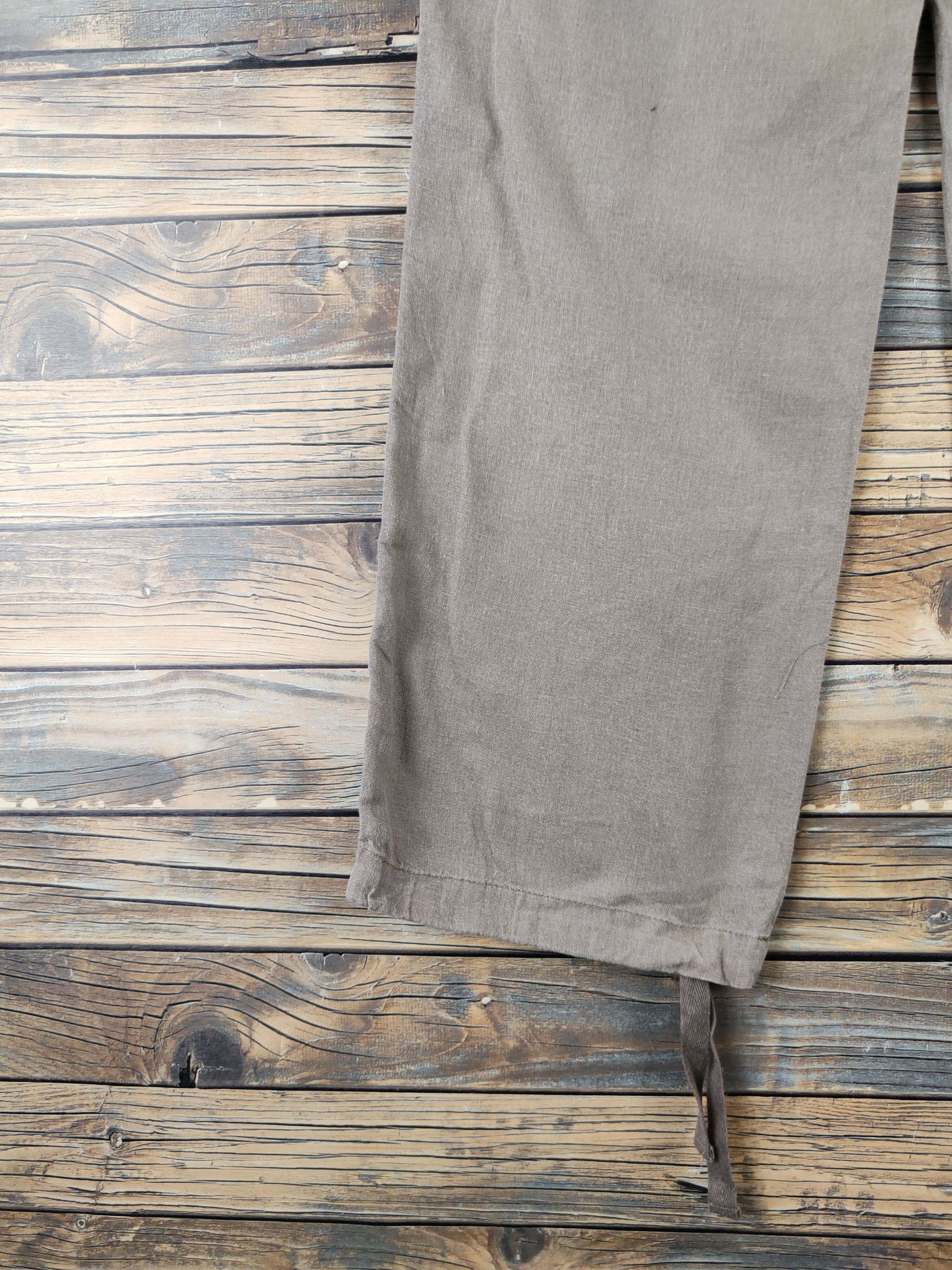 Japanese Brand DL Japanese Brand Brown Multipocket Cargo Pants #1296 Size US 28 / EU 44 - 11 Thumbnail