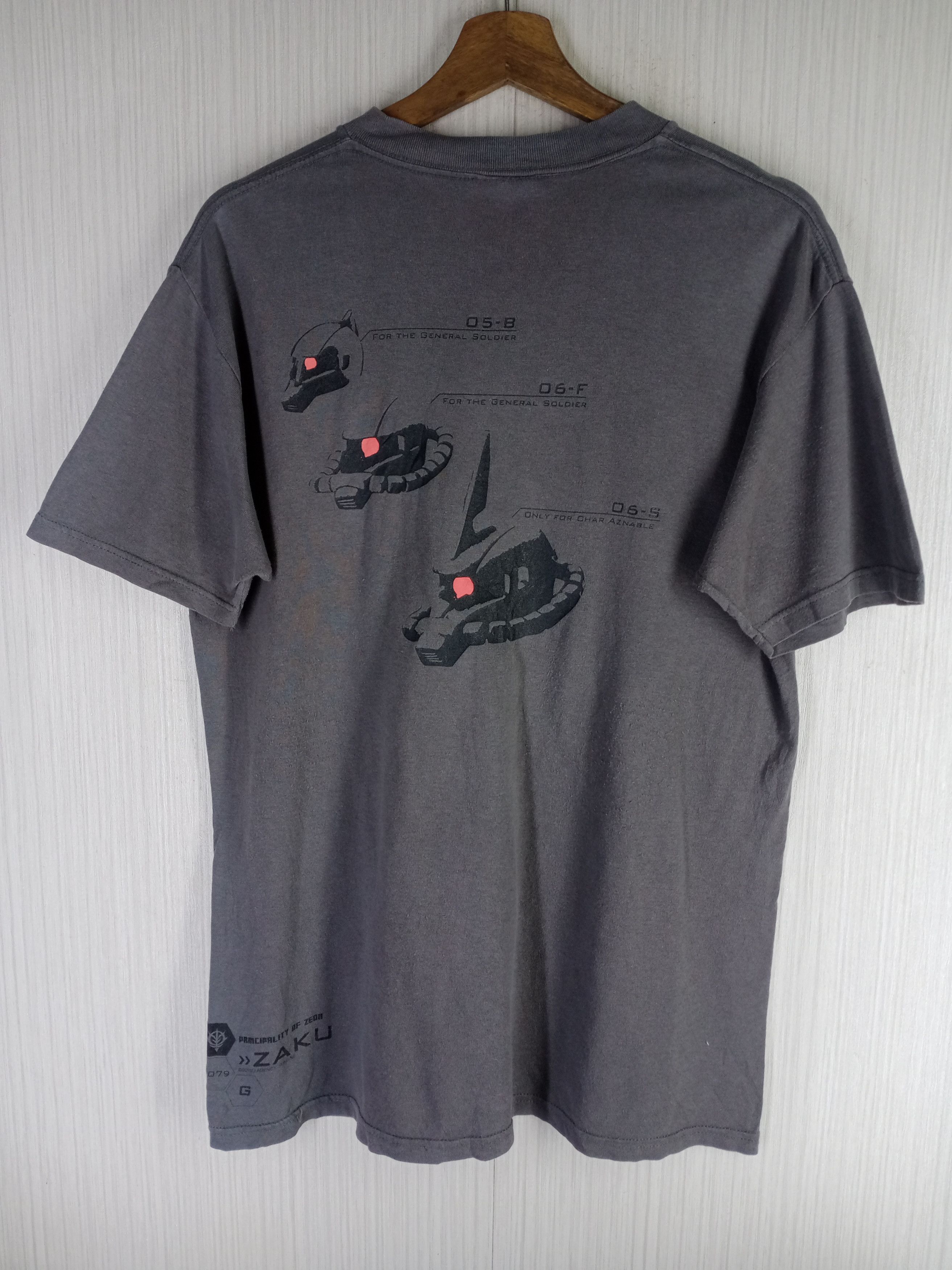 Anime Very Rare Vintage Gundam Principality Of Zeon Japan Manga Size US M / EU 48-50 / 2 - 1 Thumbnail